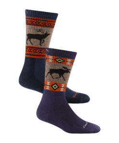 Darn Tough Socks Men's and Women's Hiker Boot Sock 2-Pack Hiking Socks
