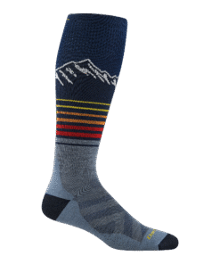 Darn Tough Socks Men's Steep Lines Over-the-Calf Lightweight Ski & Snowboard Socks