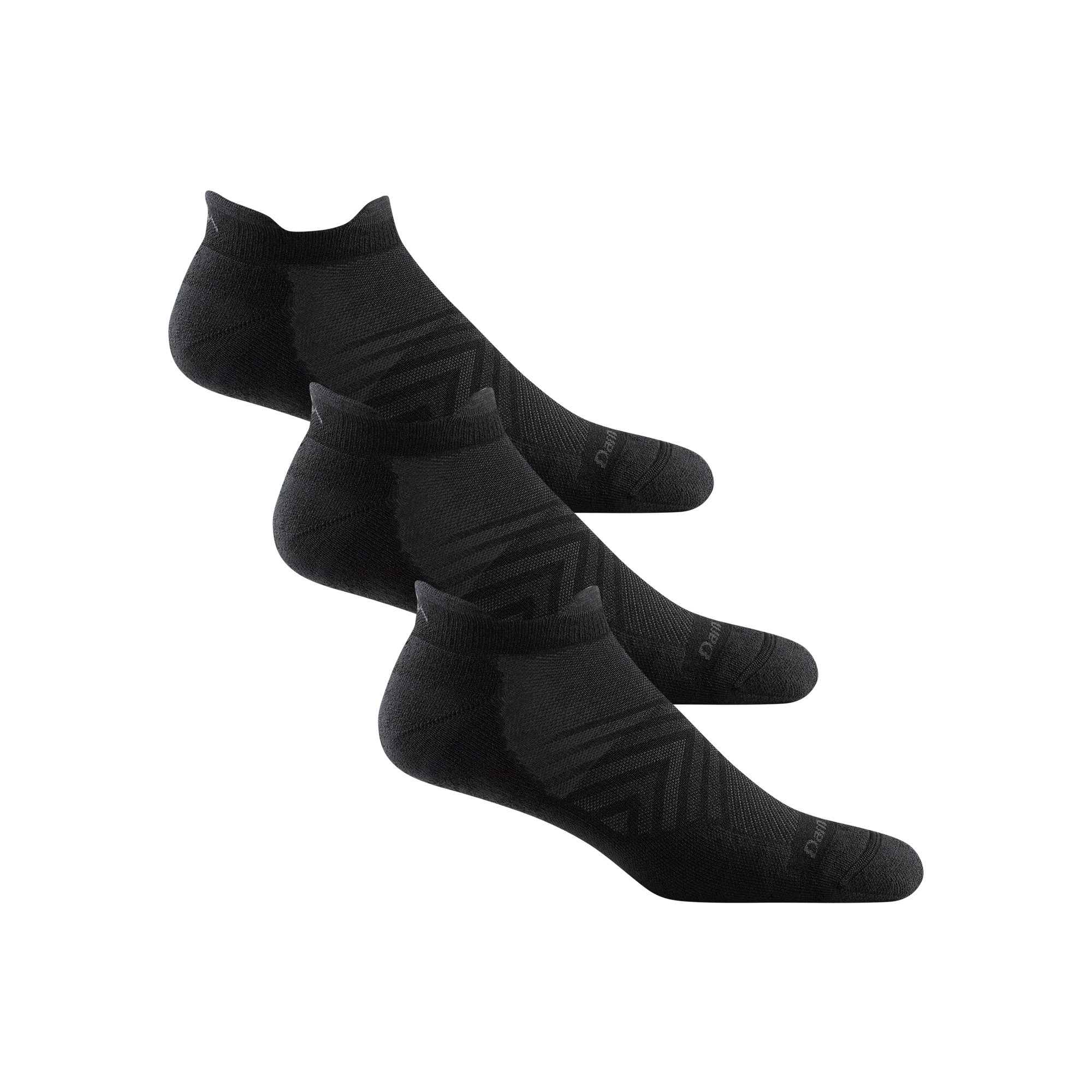 Darn Tough Socks Men's Ultra-Lightweight No Show Tab Run 3-Pack