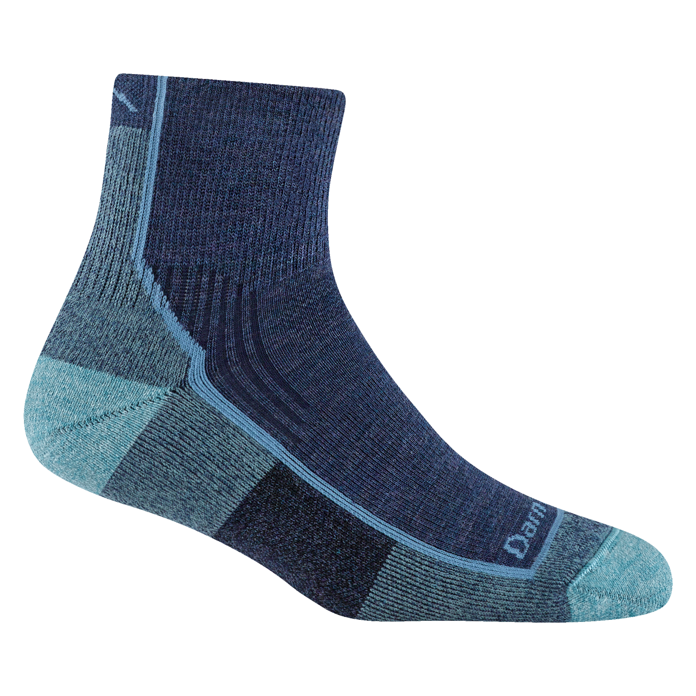Darn Tough Socks Women's Hiker Quarter Midweight Hiking Socks