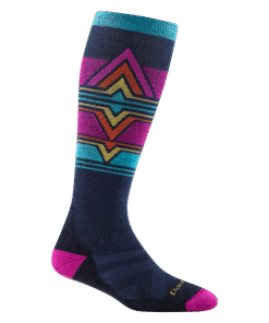 Darn Tough Socks Women's Echo Over-the-Calf Midweight Ski & Snowboard Socks