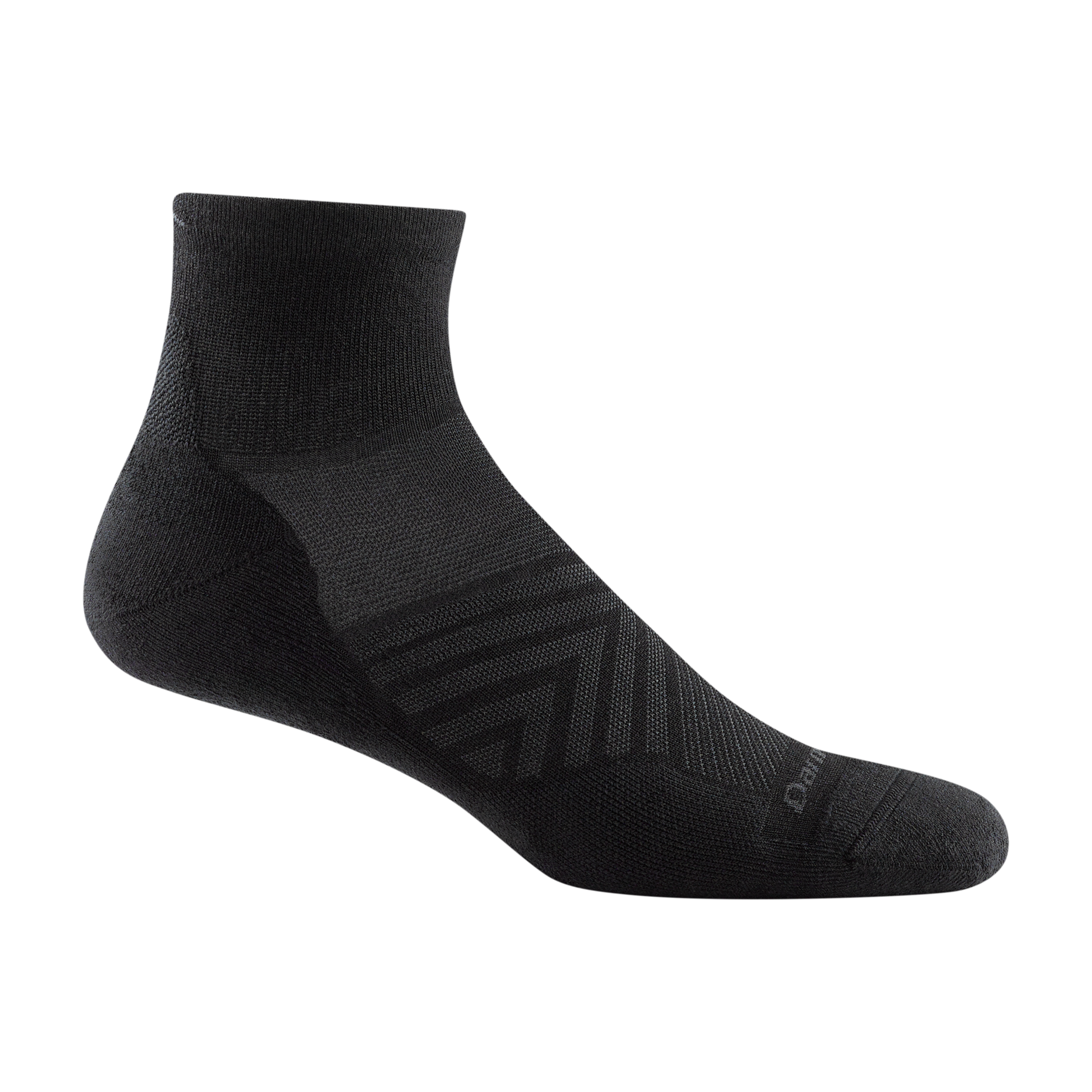 Darn Tough Socks Men's Run Quarter Cushioned Ultra-Lightweight Running Socks - Image 2