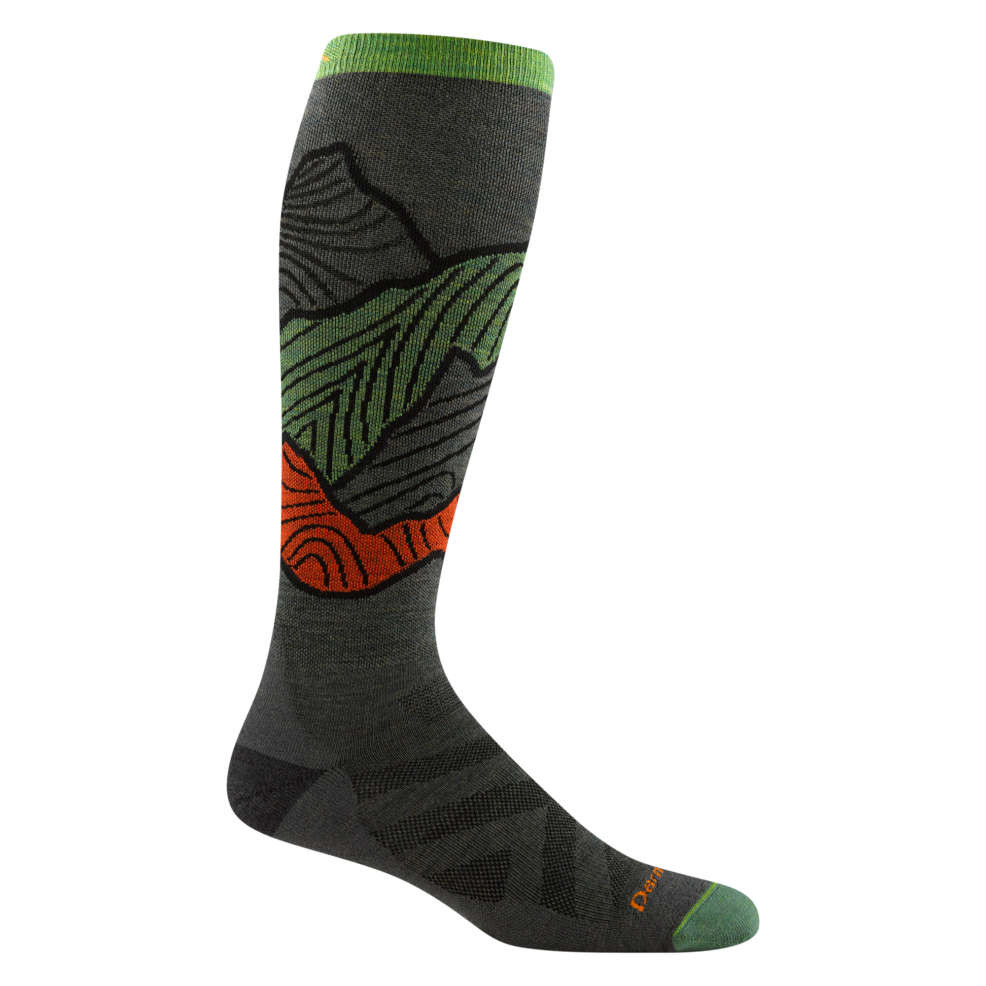 Darn Tough Socks Men's Titan Over-the-Calf Lightweight Ski & Snowboard Socks