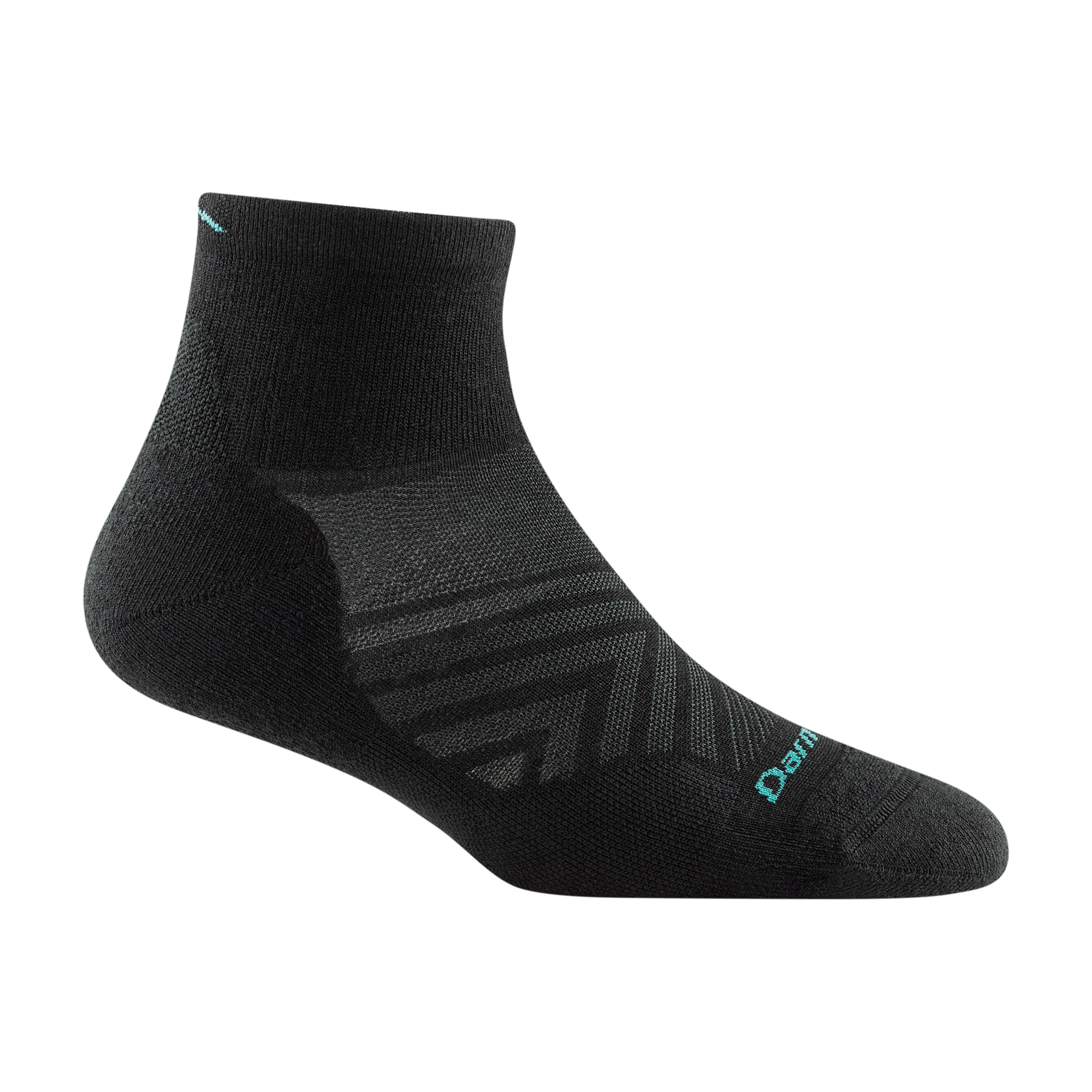Darn Tough Socks Women's Run Quarter Cushioned Ultra-Lightweight Running Socks - Image 9