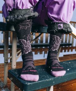 Alternative view of Darn Tough Socks Women's Dahlia Over-the-Calf Midweight Ski & Snowboard Socks