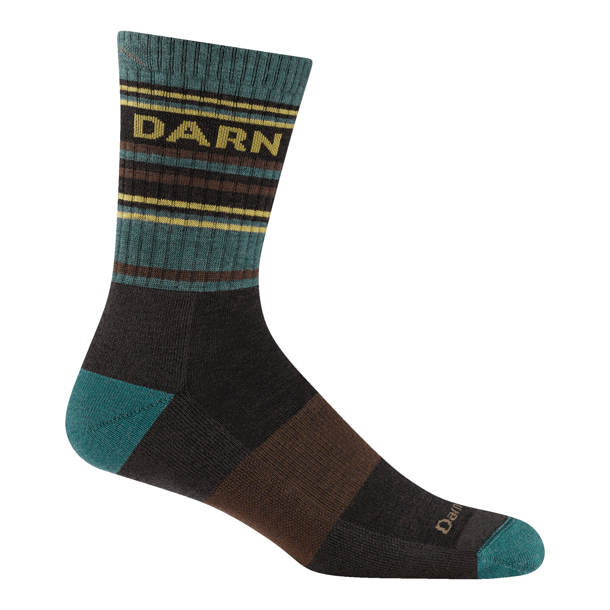 Darn Tough Socks Limited Edition Legacy Stripe Micro Crew Midweight Hiking Sock - Image 2