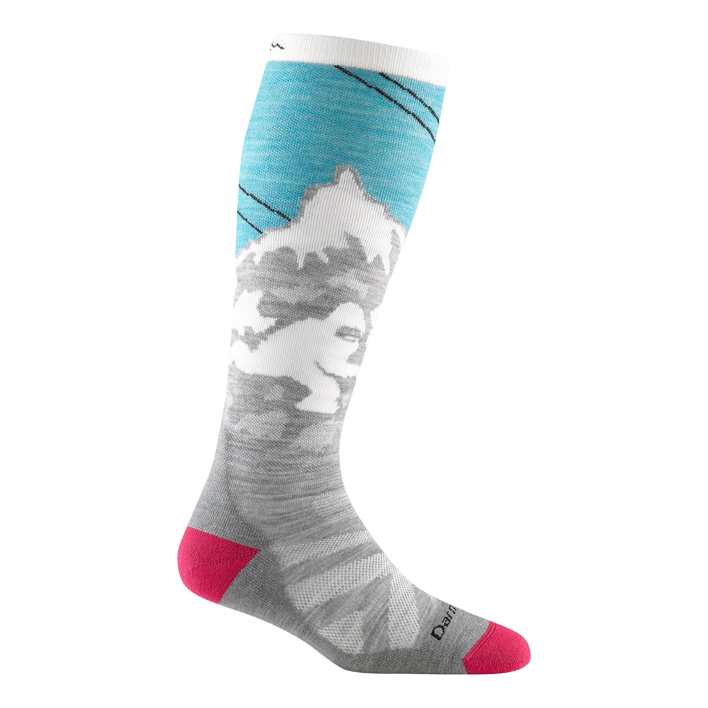 Darn Tough Socks Women's Yeti Over-the-Calf Midweight Ski & Snowboard Socks - Image 5