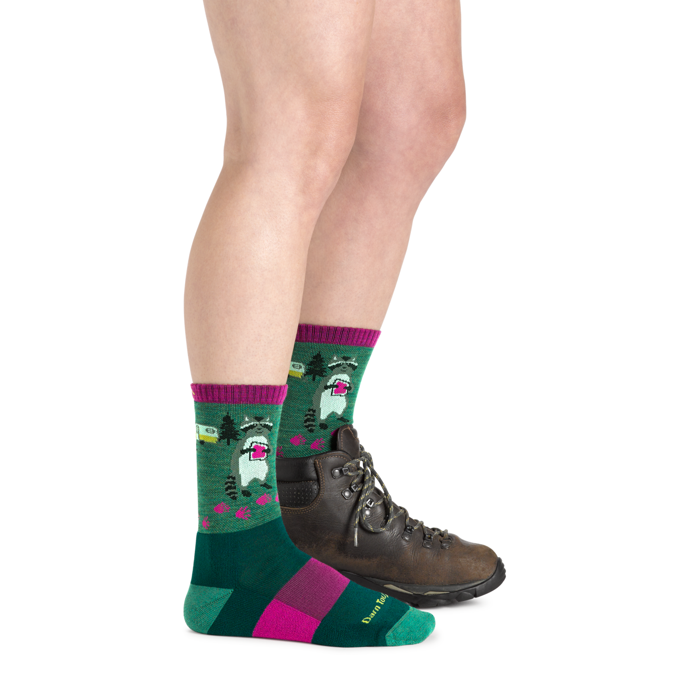 Darn Tough Socks Women's Critter Club Micro Crew Lightweight Hiking Socks - Image 18