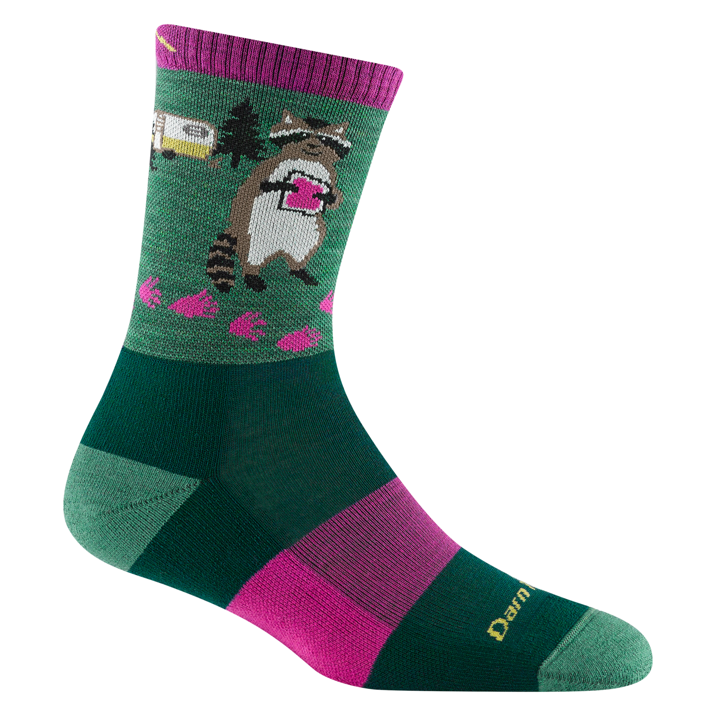 Darn Tough Socks Women's Critter Club Micro Crew Lightweight Hiking Socks - Image 4