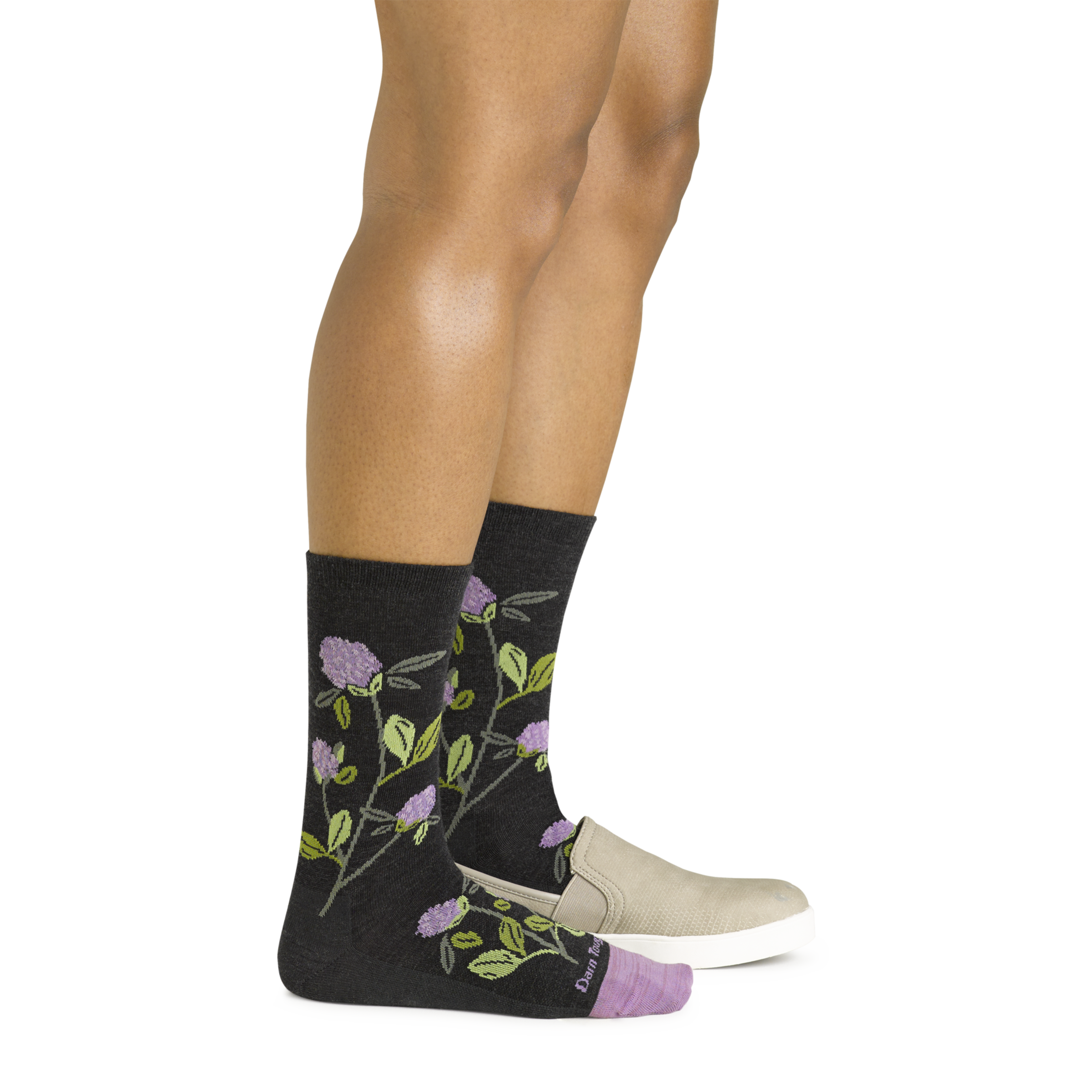 Darn Tough Socks Women's Blossom Bouquet Lifestyle Crew 3-Pack - Image 7