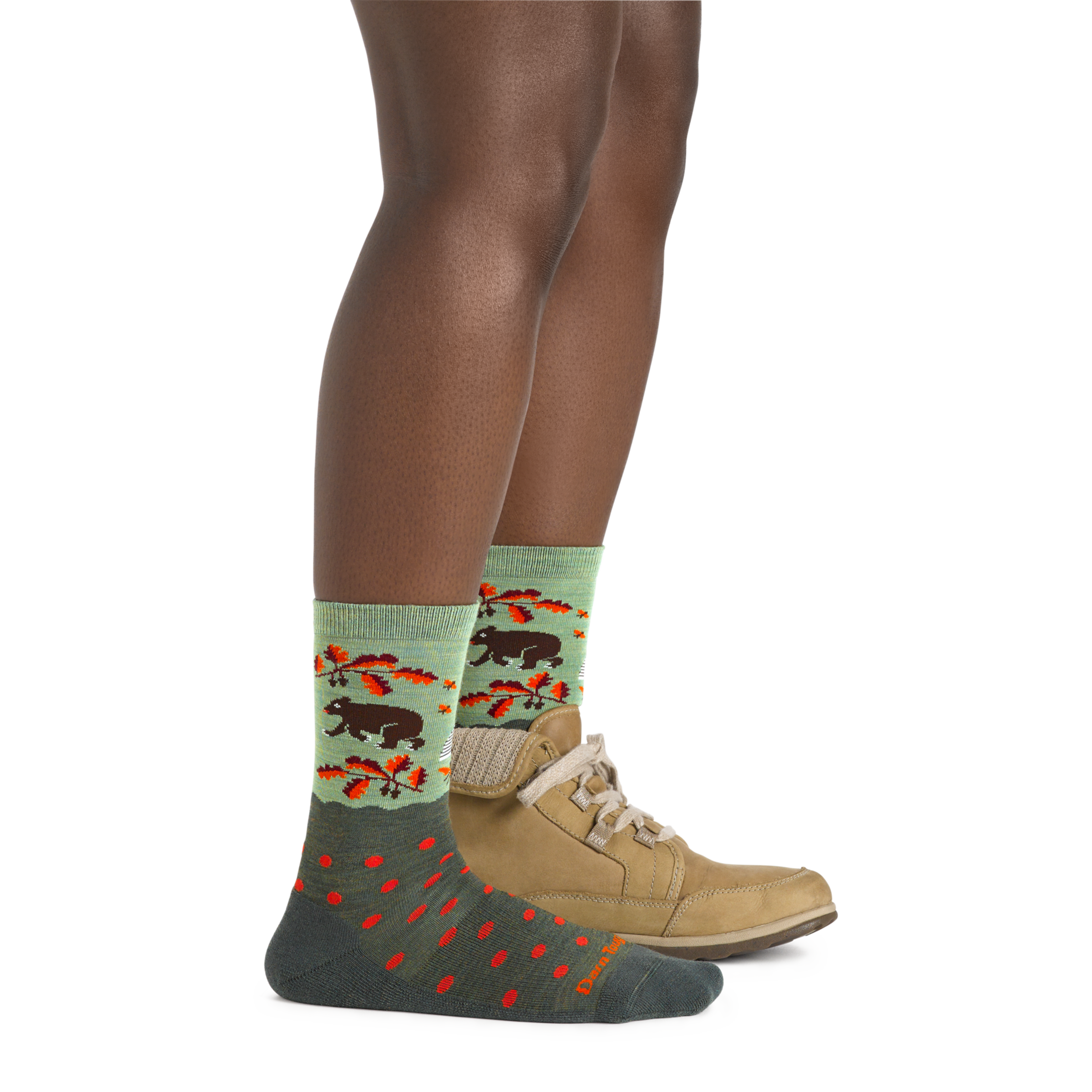 Darn Tough Socks Women's Wild Life Crew Lightweight Lifestyle Socks - Image 11