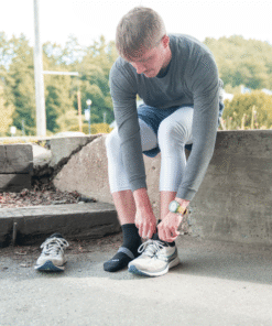 Alternative view of Darn Tough Socks Men's Element Quarter Lightweight Running Socks
