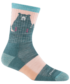 Darn Tough Socks Women's Bear Town Micro Crew Lightweight Hiking Socks