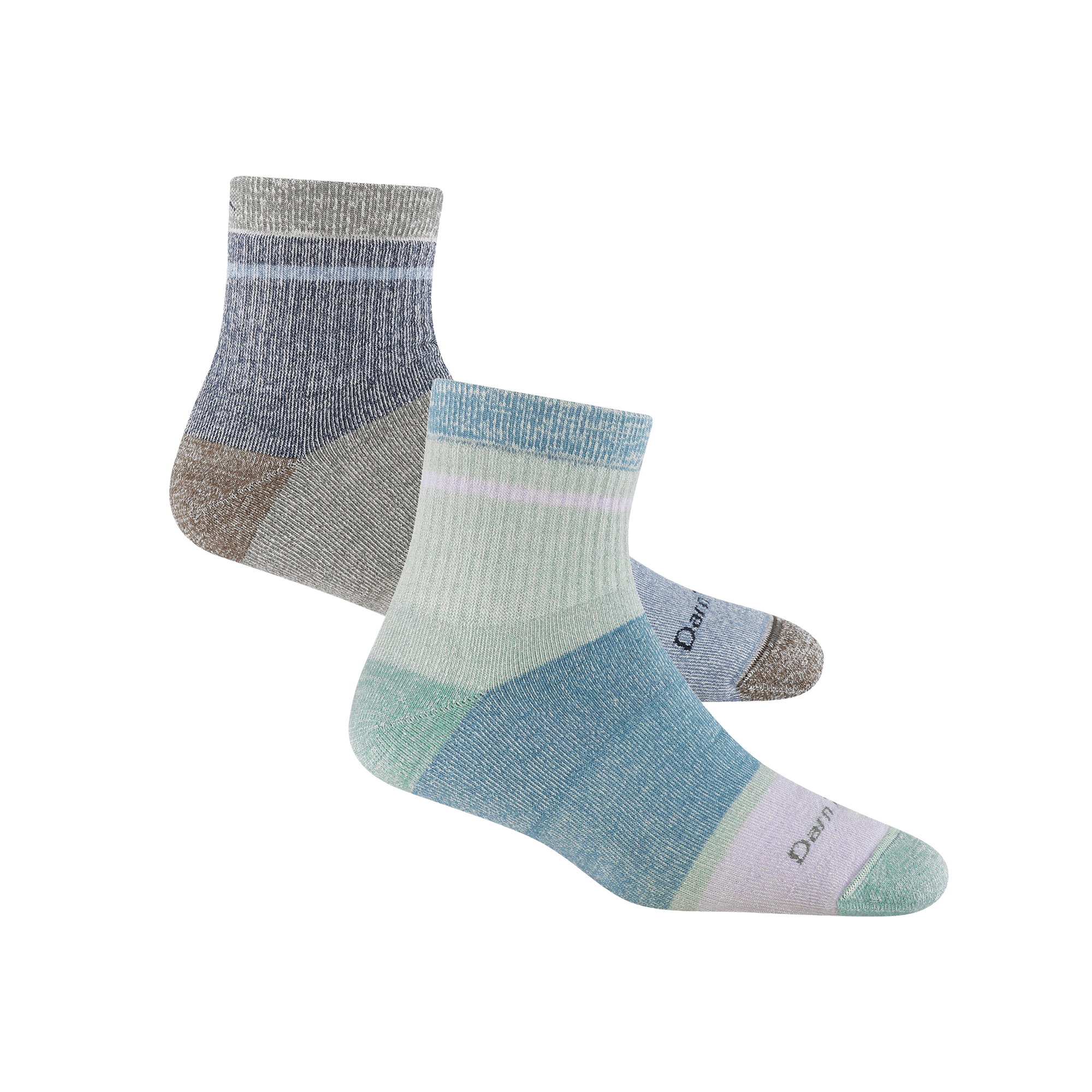 Darn Tough Socks Men's and Women's Apres Heavyweight Shorty 2-Pack