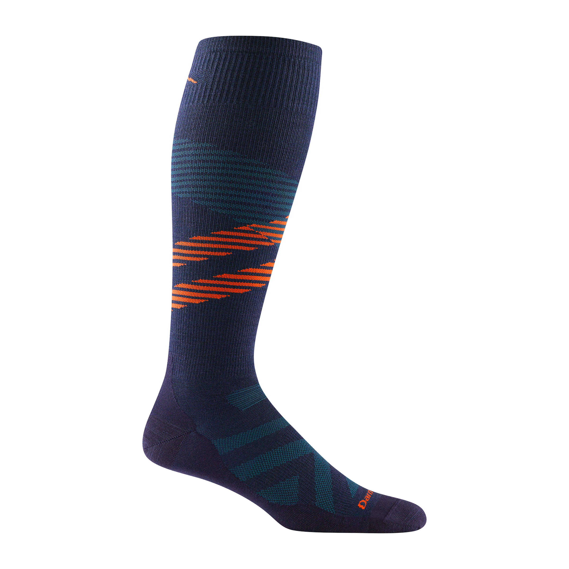 Darn Tough Socks Men's Pennant RFL Over-the-Calf Ultra-Lightweight Ski & Snowboard Socks - Image 4