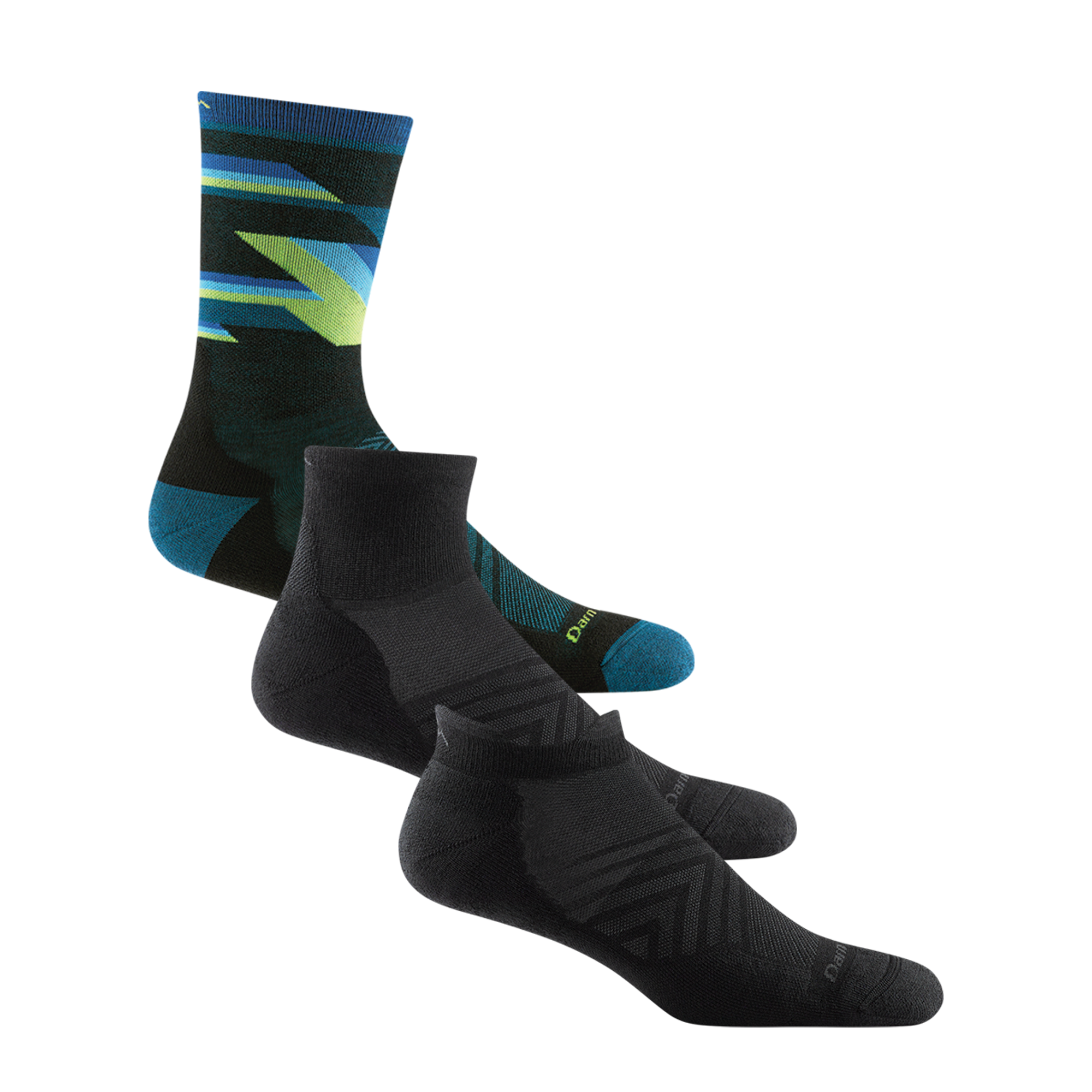 Darn Tough Socks Men's Run Variety 3-Pack