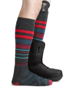 Alternative view of Darn Tough Socks Men's Snowpack Over-the-Calf Midweight Ski & Snowboard Sock - Last Chance