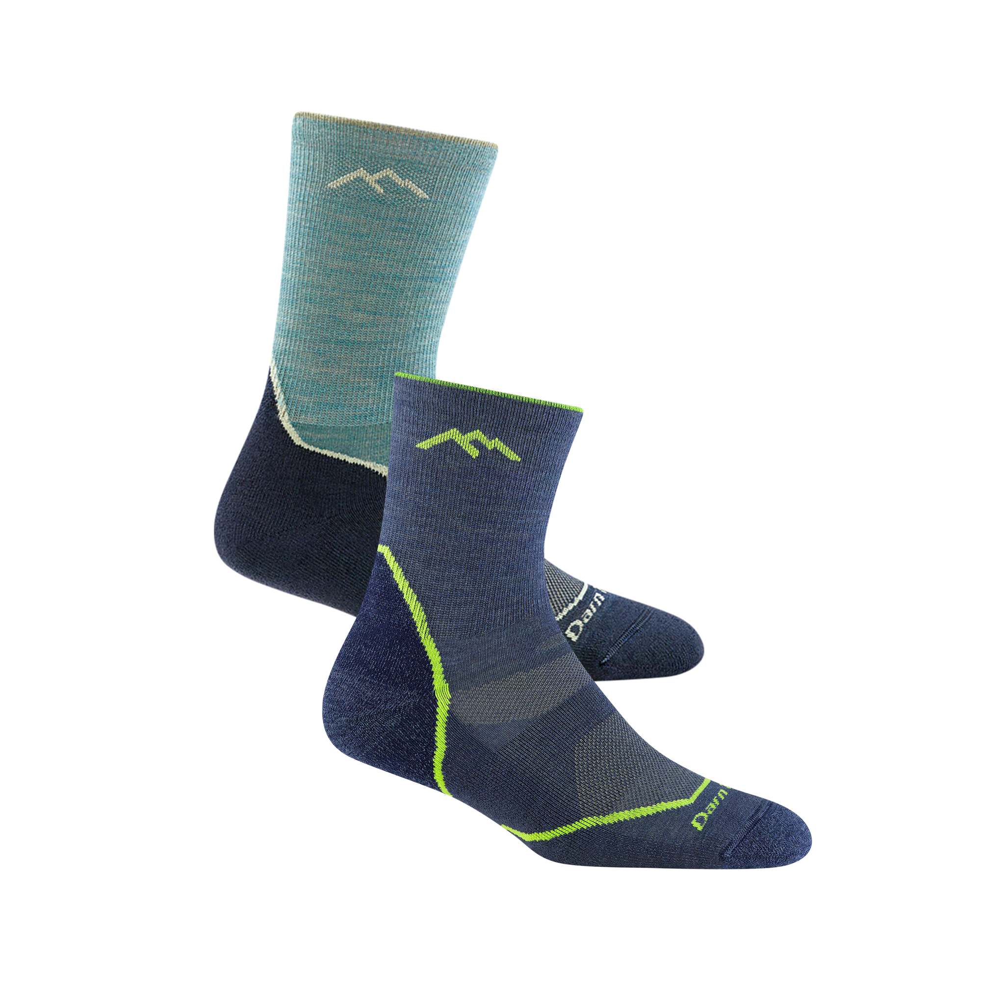 Darn Tough Socks Women's and Kids Light Hiker 2-Pack