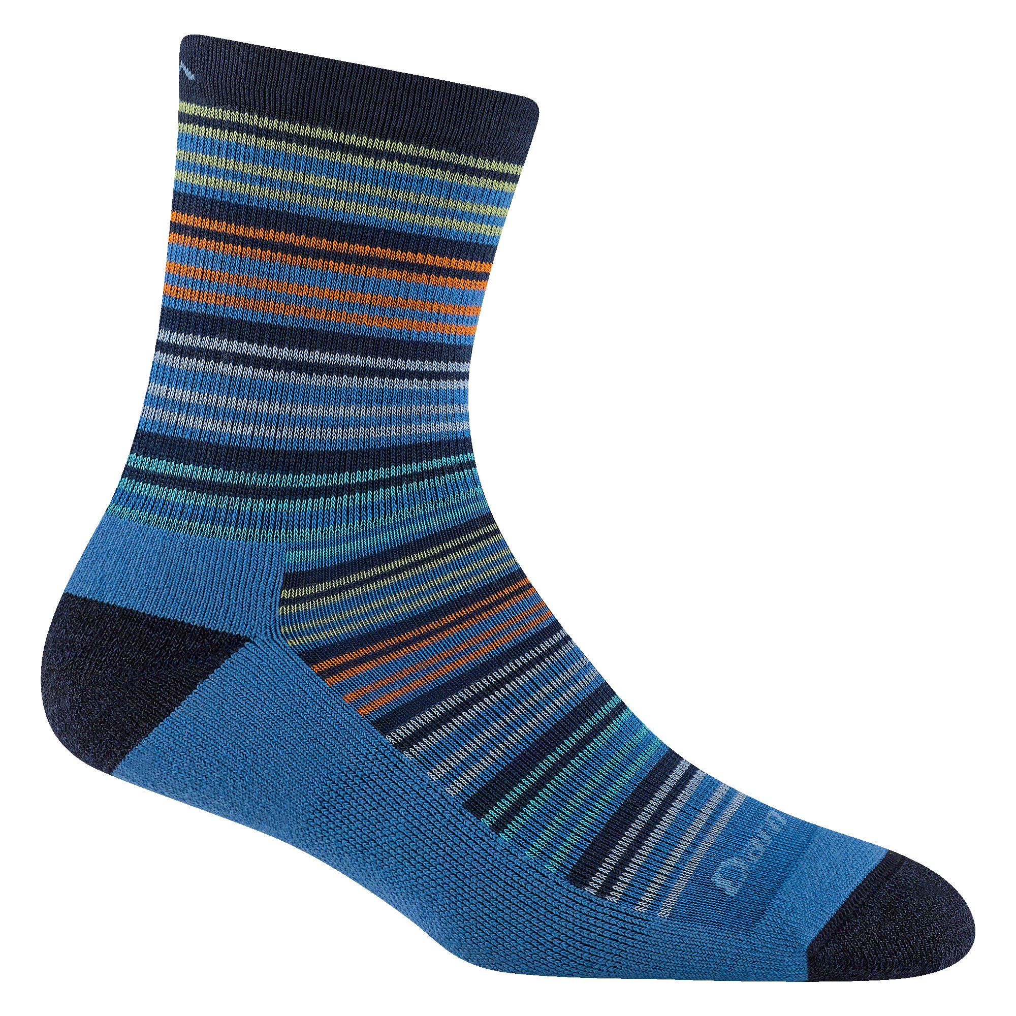 Darn Tough Socks Kids Zebra Canyon Micro Crew Lightweight Hiking Socks