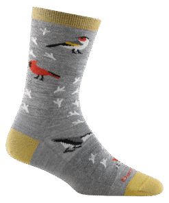 Darn Tough Socks Women's Twitterpated Crew  Lightweight Lifestyle Sock-Last Chance