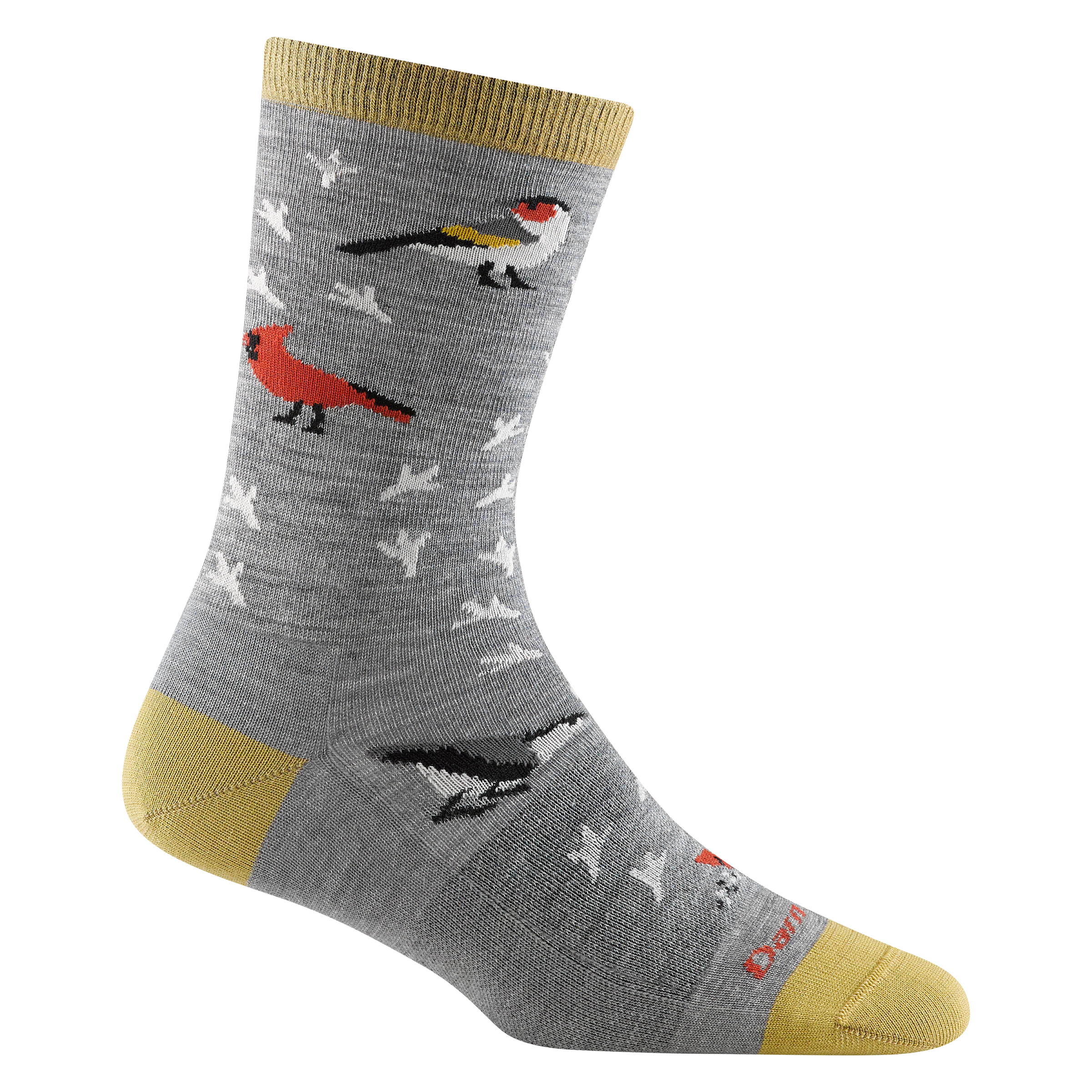 Darn Tough Socks Women's Twitterpated Crew Lightweight Lifestyle Sock-Last Chance