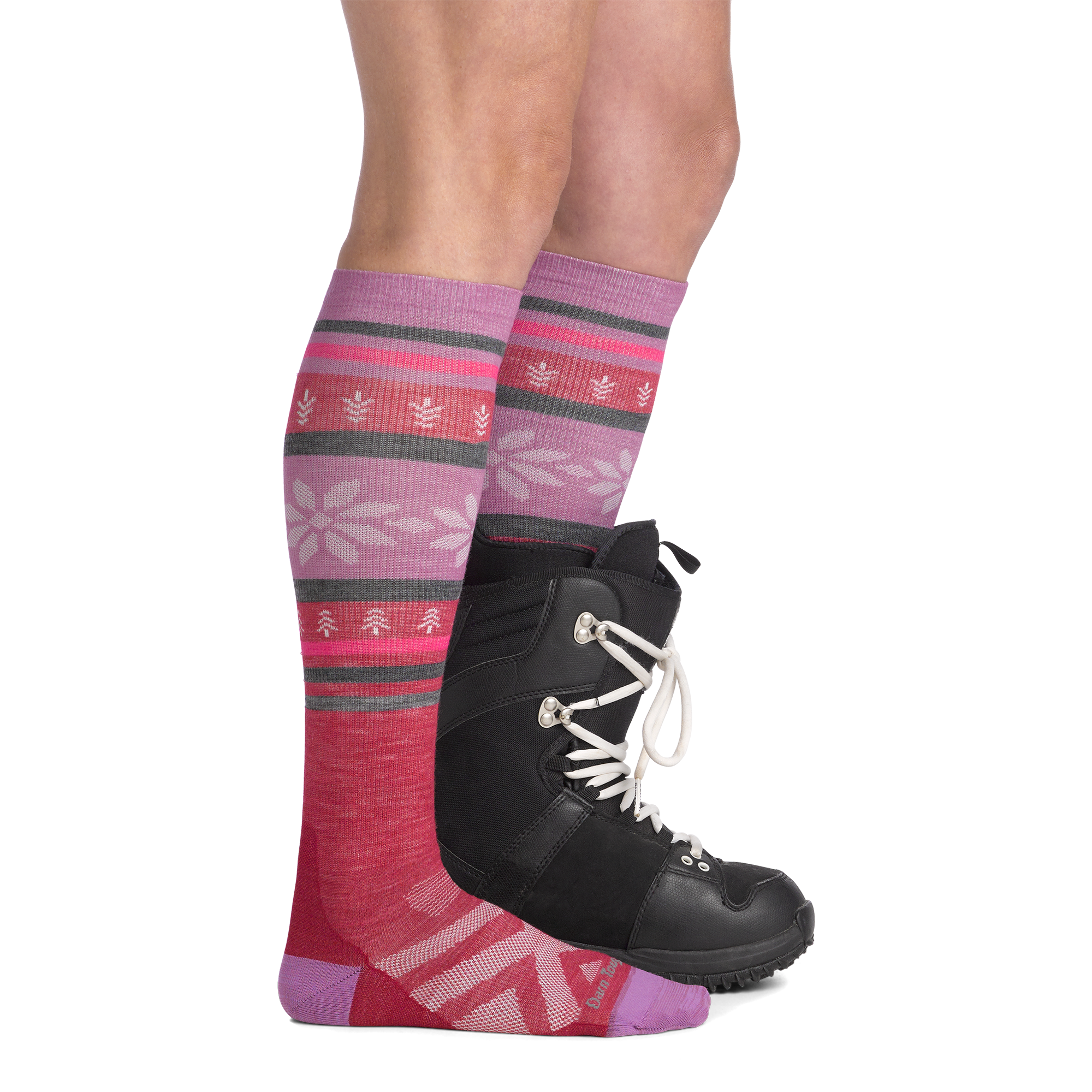Darn Tough Socks Women's Alpine Over-the-Calf Lightweight Ski & Snowboard Socks - Image 3