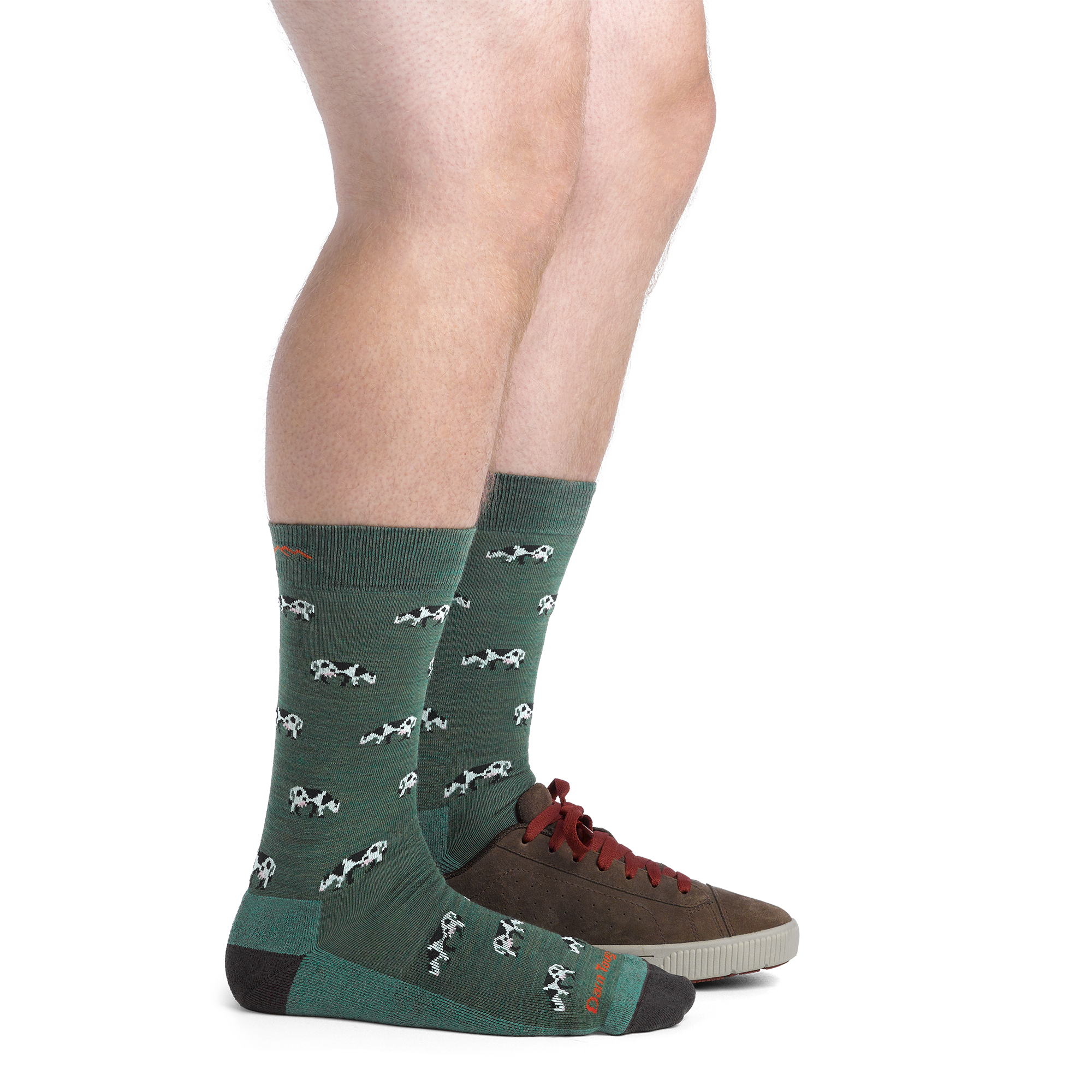 Darn Tough Socks Men's Dairy Air Crew Lightweight Lifestyle Socks - Image 5