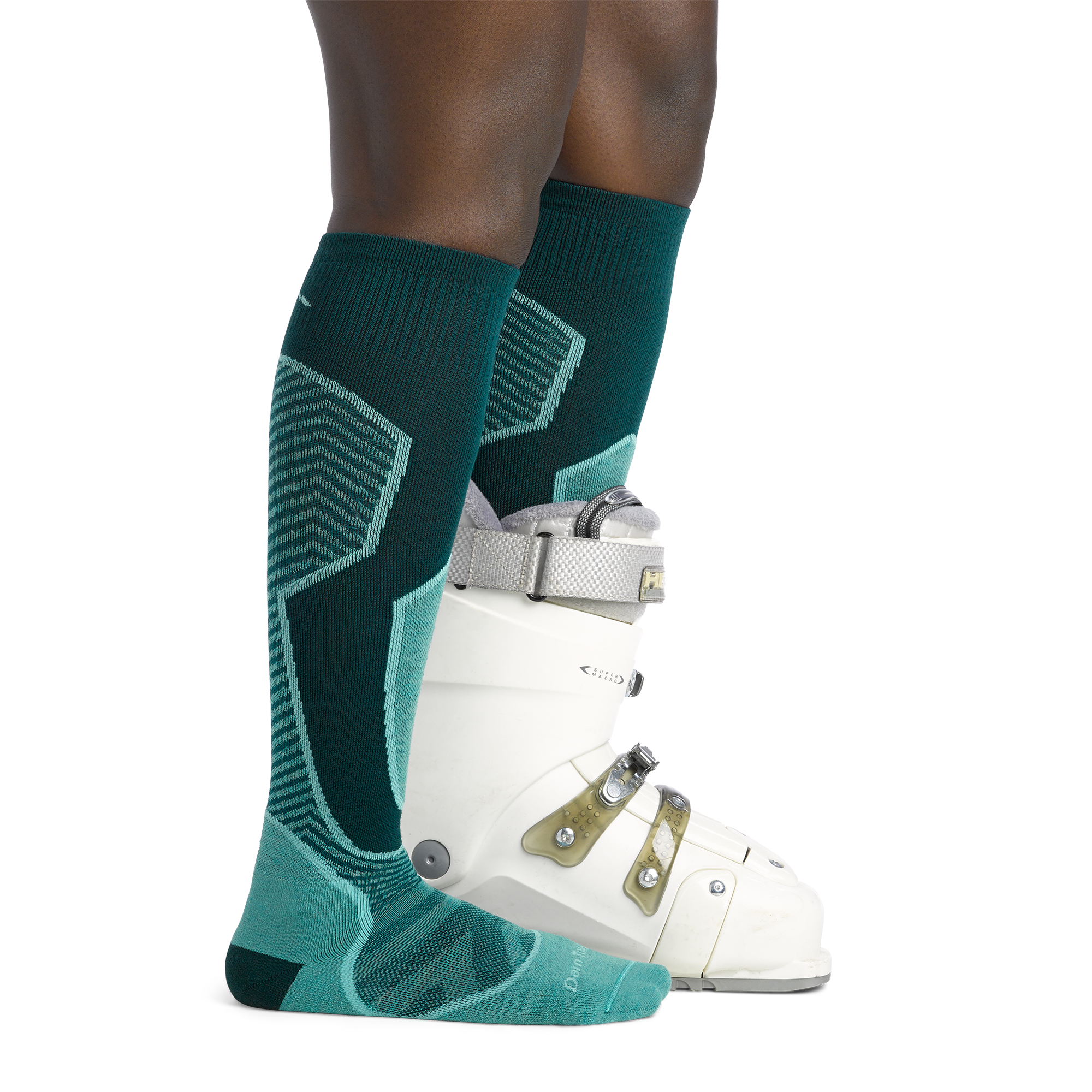 Darn Tough Socks Women's Outer Limits Over-the-Calf Lightweight Ski & Snowboard Socks - Image 5