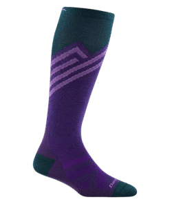 Darn Tough Socks Women's Peaks Over-The-Calf  Ultra-Lightweight Ski & Snowboard Sock-Last Chance
