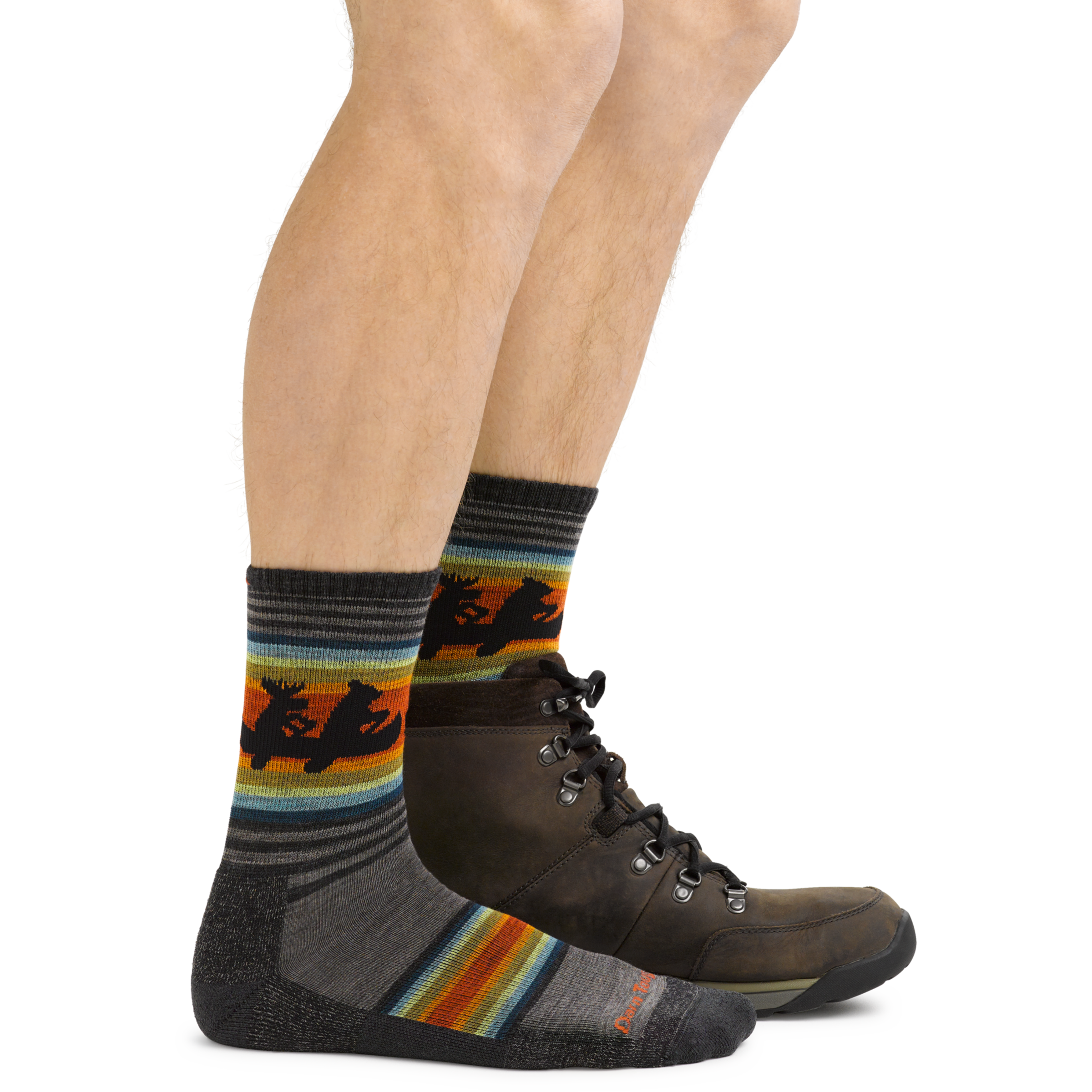 Darn Tough Socks Men's Willoughby Micro Crew Lightweight Hiking Socks - Image 6