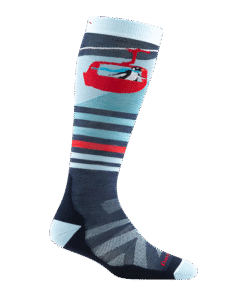 Darn Tough Socks Kids Skipper Over-the-Calf Midweight Ski & Snowboard Sock-Last Chance
