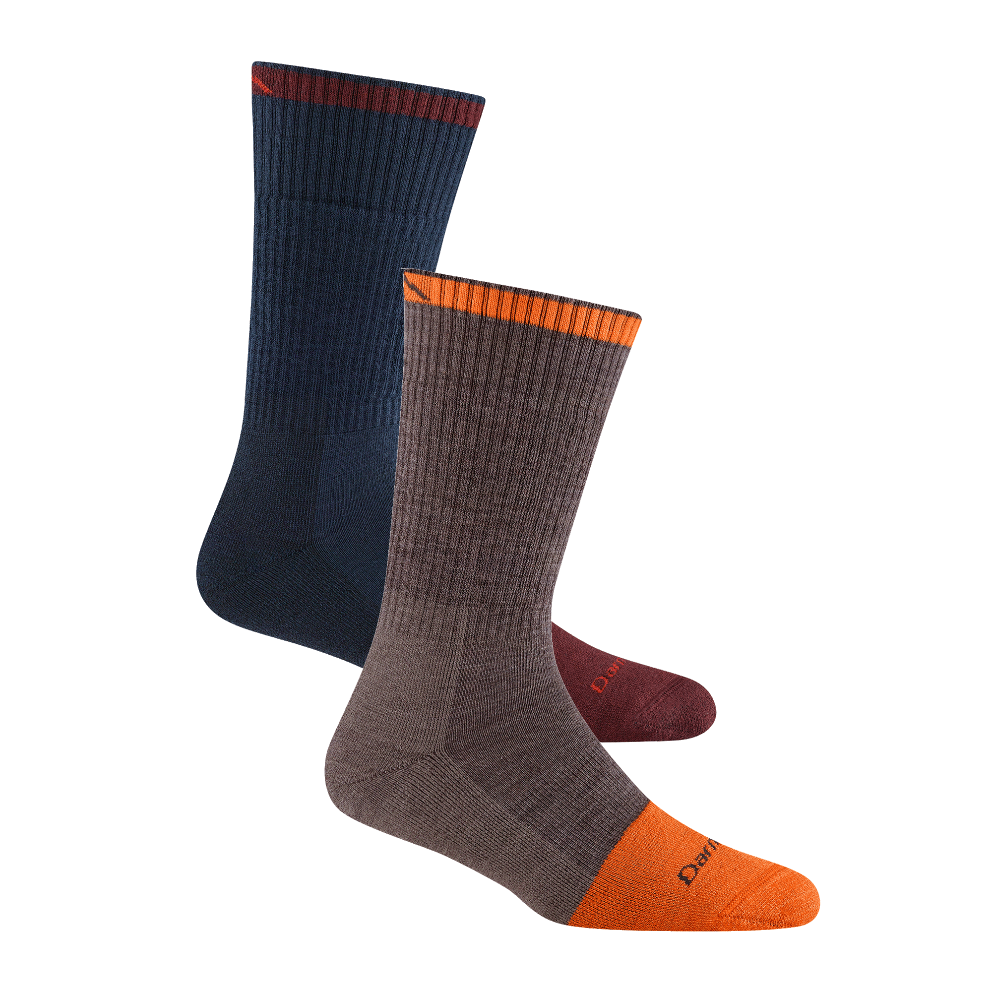 Darn Tough Socks Men's and Women's Limited Edition Steely Boot Work Sock 2-Pack