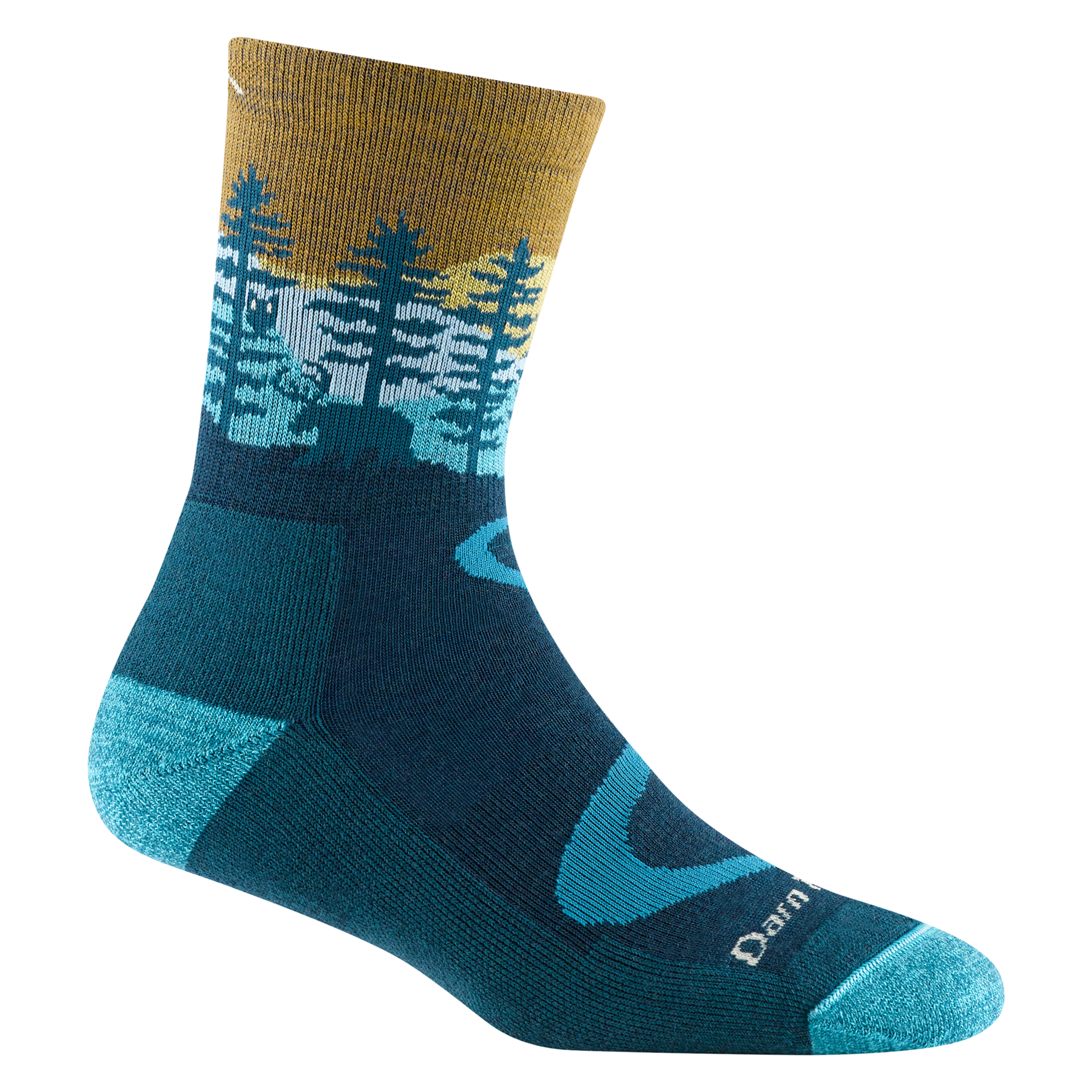 Darn Tough Socks Women's Northwoods Micro Crew Midweight Hiking Socks - Image 2