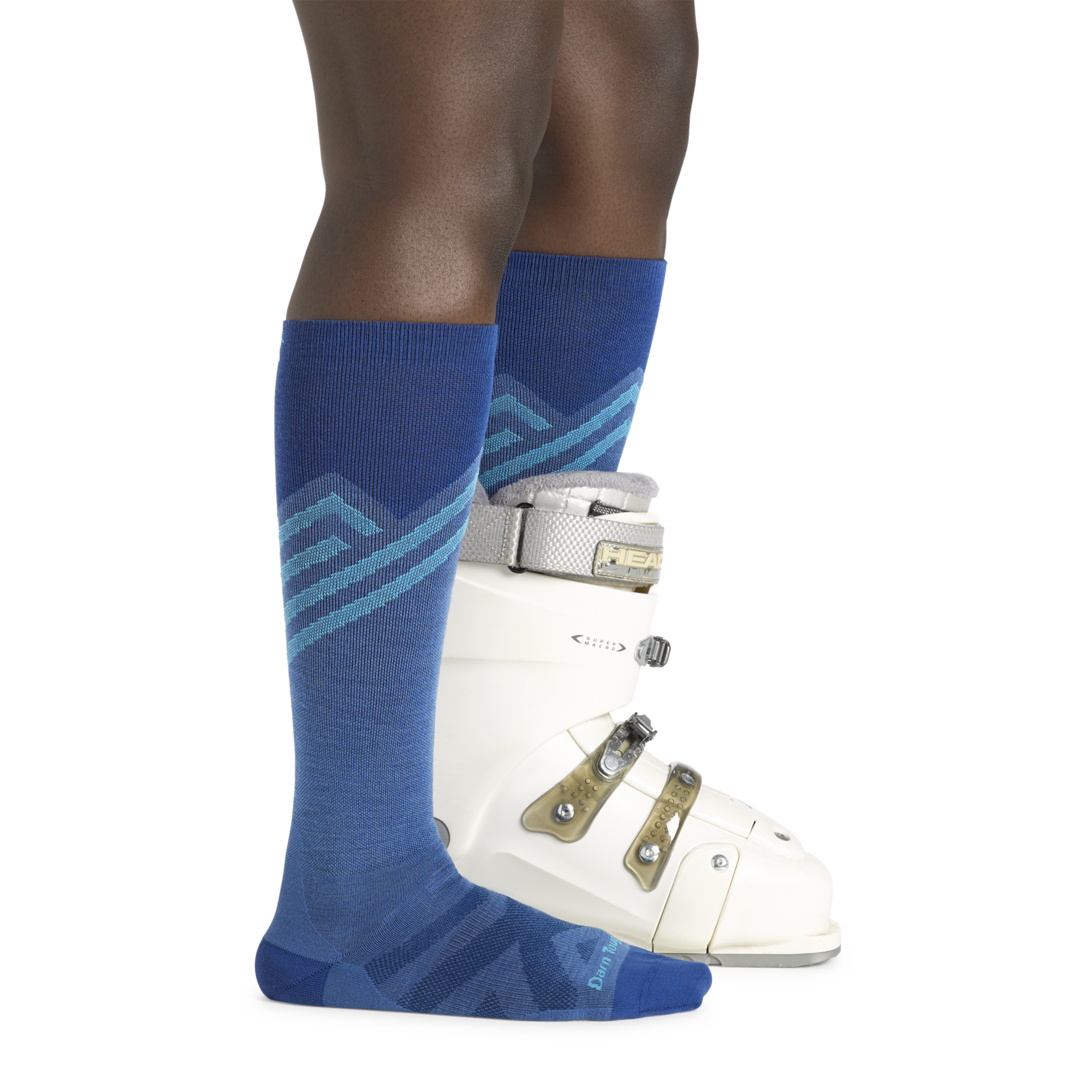 Darn Tough Socks Women's Peaks Over-The-Calf Ultra-Lightweight Ski & Snowboard Sock-Last Chance - Image 5