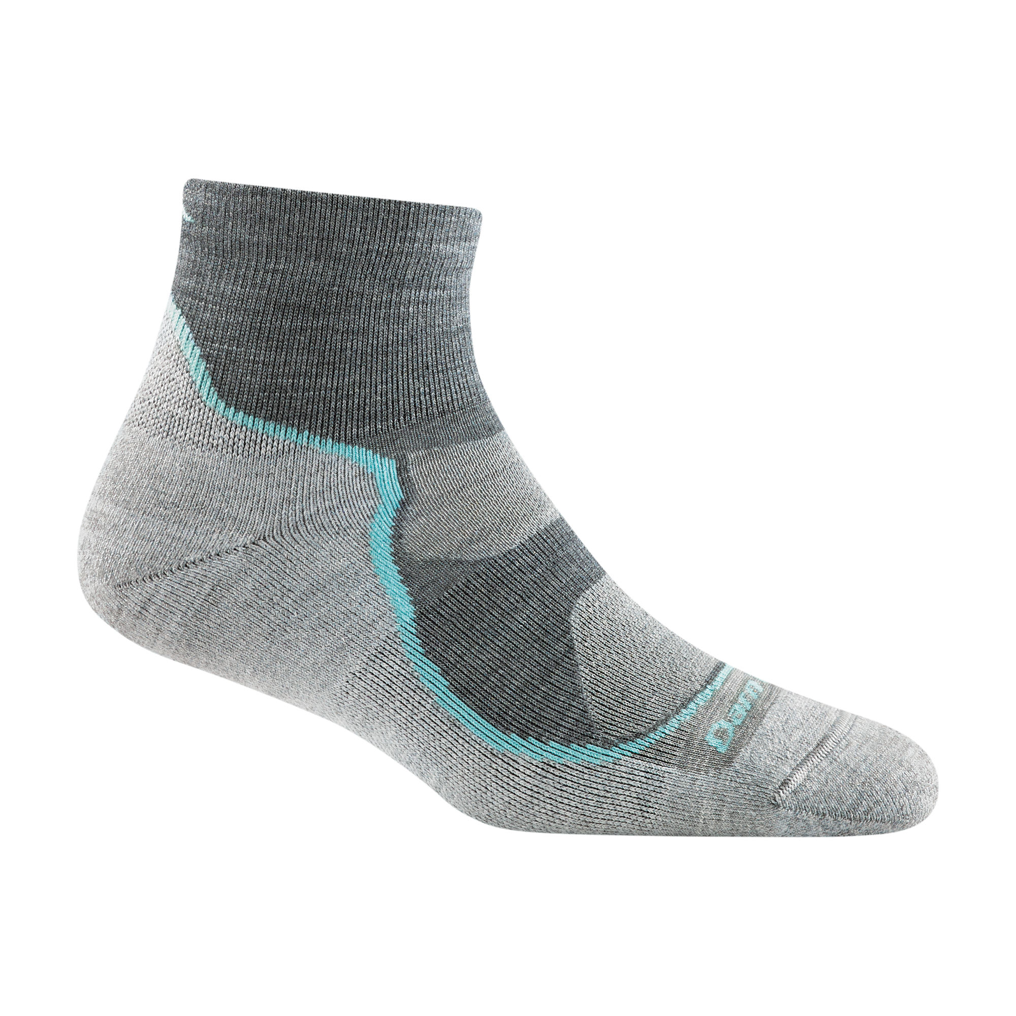 Darn Tough Socks Men's and Women's Hiker 1/4 Sock 2-Pack - Image 4