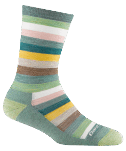 Darn Tough Socks Women's Mystic Stripe Crew Lightweight Lifestyle Sock-Last Chance