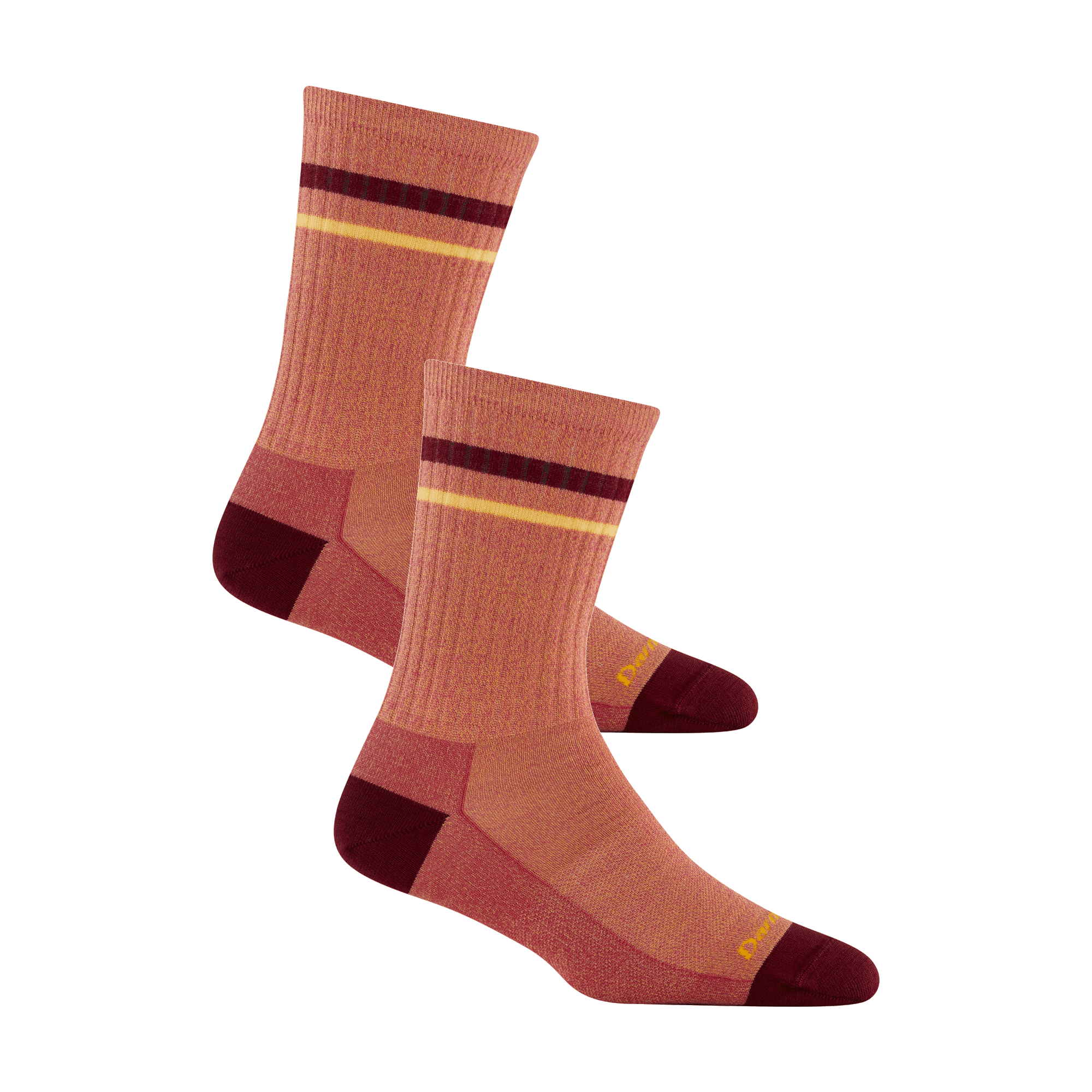 Darn Tough Socks Women's Limited Edition Twisted Lifestyle Crew 2-Pack