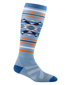 Darn Tough Socks Women's Snowscape Over-the-Calf  Lightweight Ski & Snowboard Sock-Last Chance