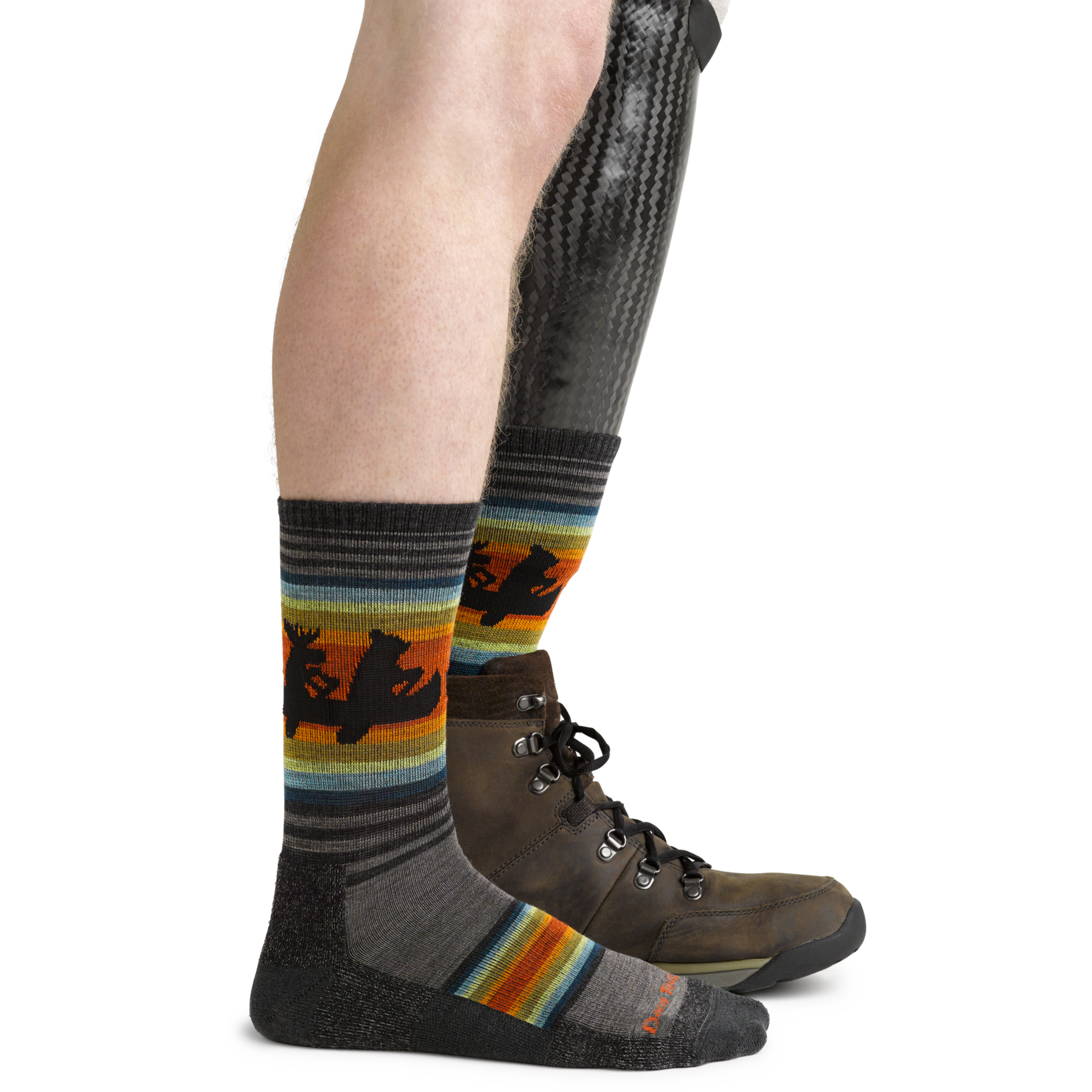 Darn Tough Socks Men's Willoughby Micro Crew Lightweight Hiking Socks - Image 9