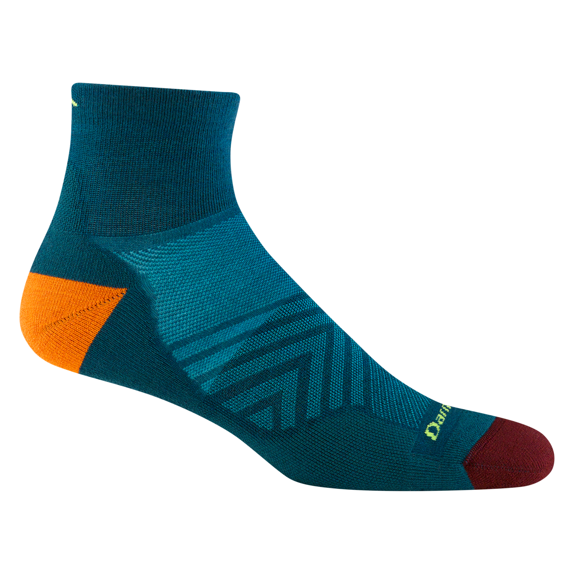 Darn Tough Socks Men's Run Quarter Cushioned Ultra-Lightweight Running Socks - Image 9