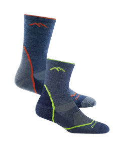 Darn Tough Socks Men's and Kids Light Hiker 2-Pack