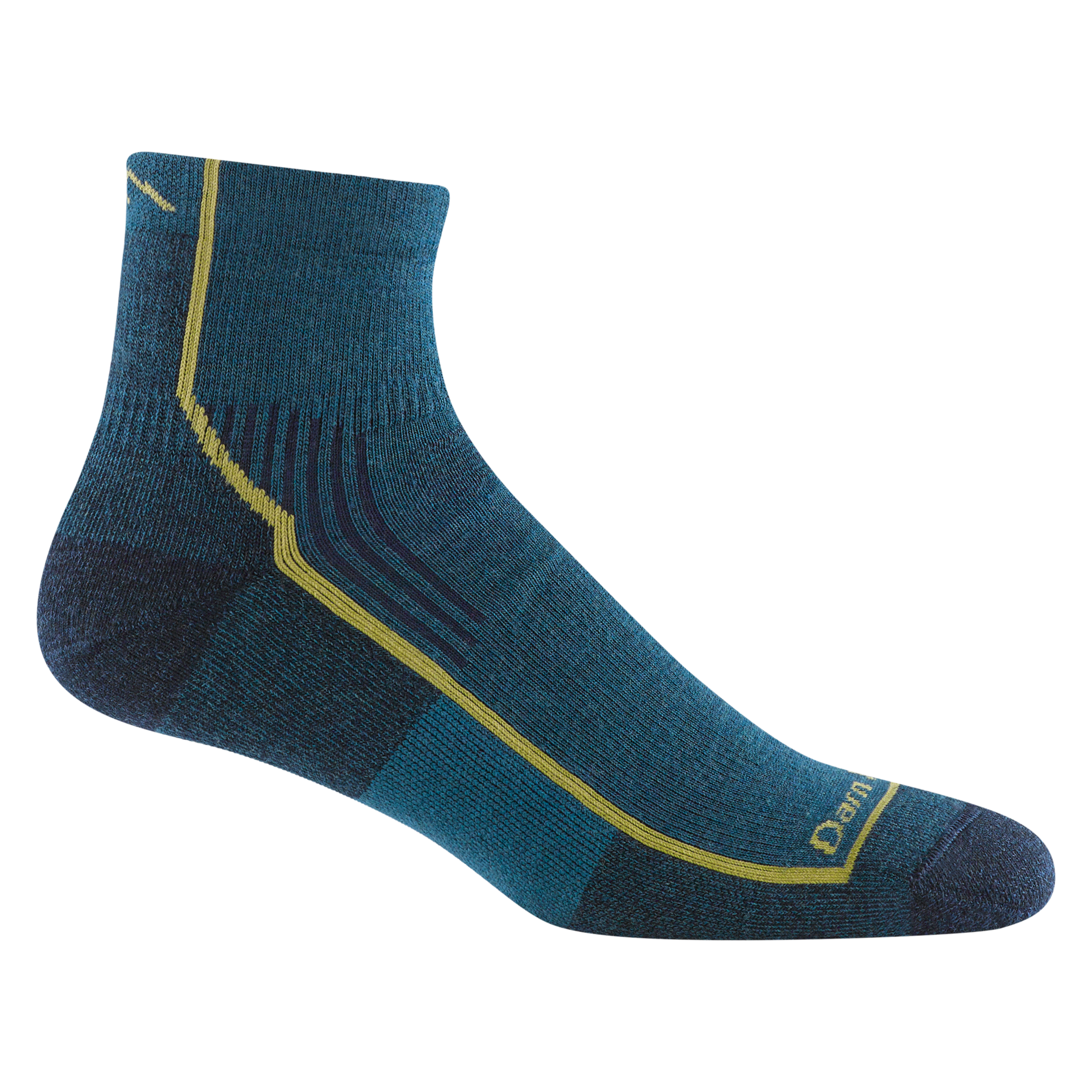 Darn Tough Socks Men's Hiker Quarter Midweight Hiking Socks - Image 11