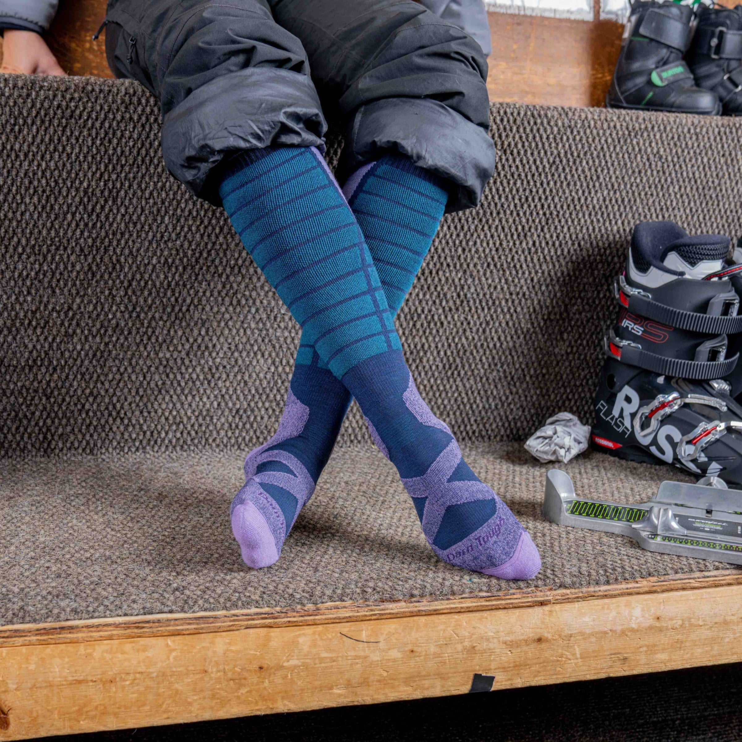 Darn Tough Socks Women’s Ski and Snowboard 2-Pack - Image 7
