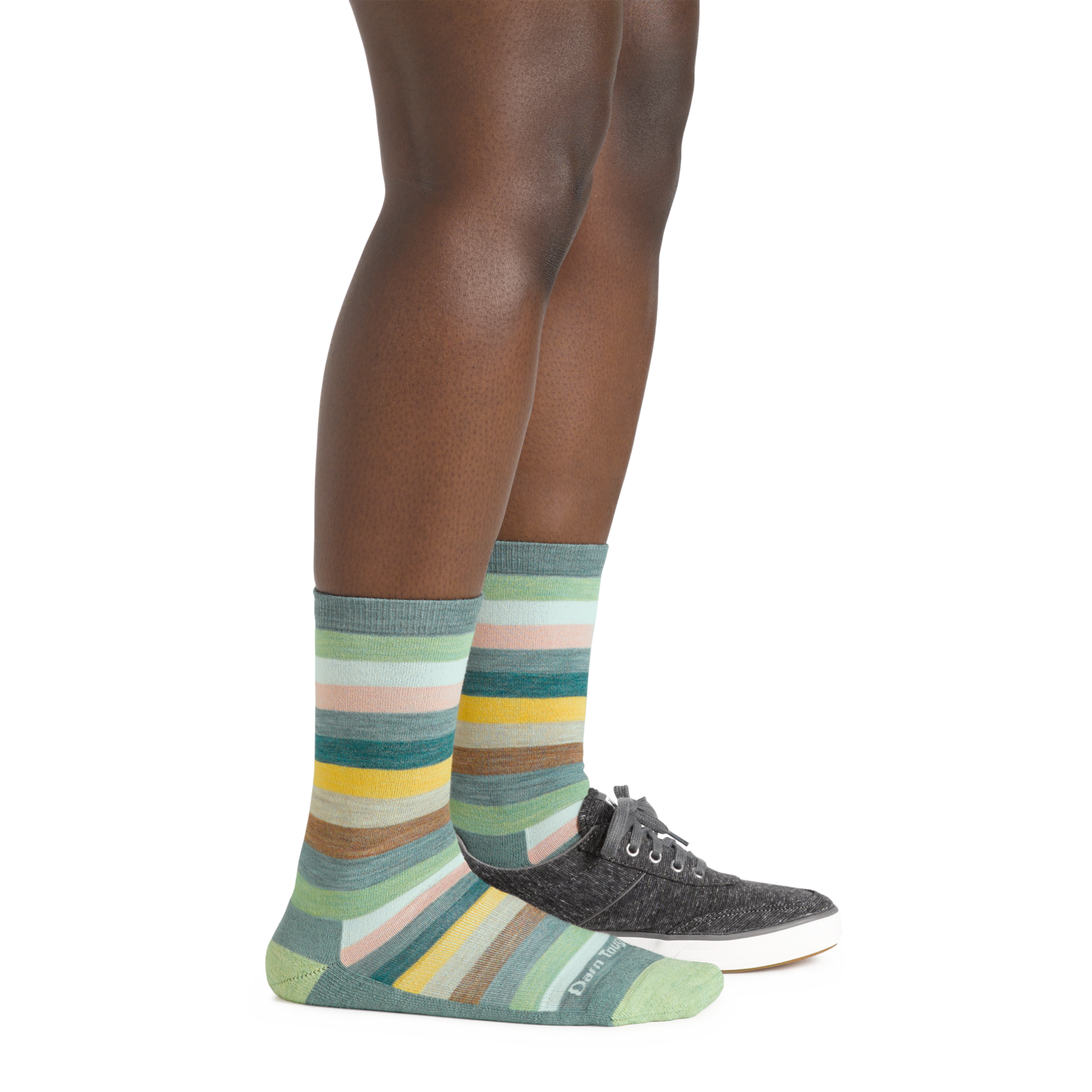 Darn Tough Socks Women's Mystic Stripe Crew Lightweight Lifestyle Socks - Image 10