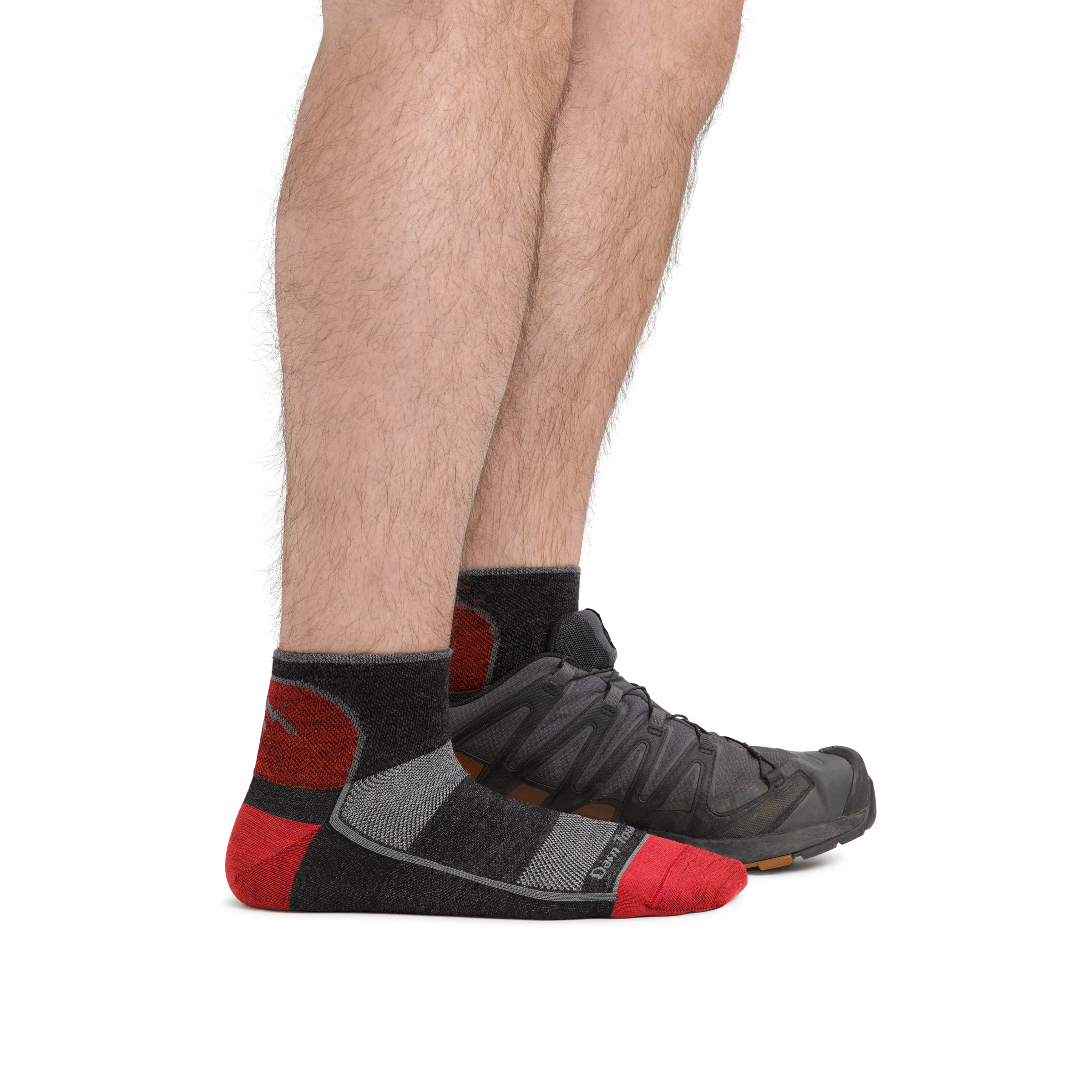Darn Tough Socks Men's 1715 Quarter Lightweight Running Socks - Image 2