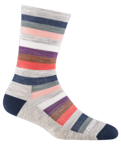 Darn Tough Socks Women's Mystic Stripe Crew Lightweight Lifestyle Socks