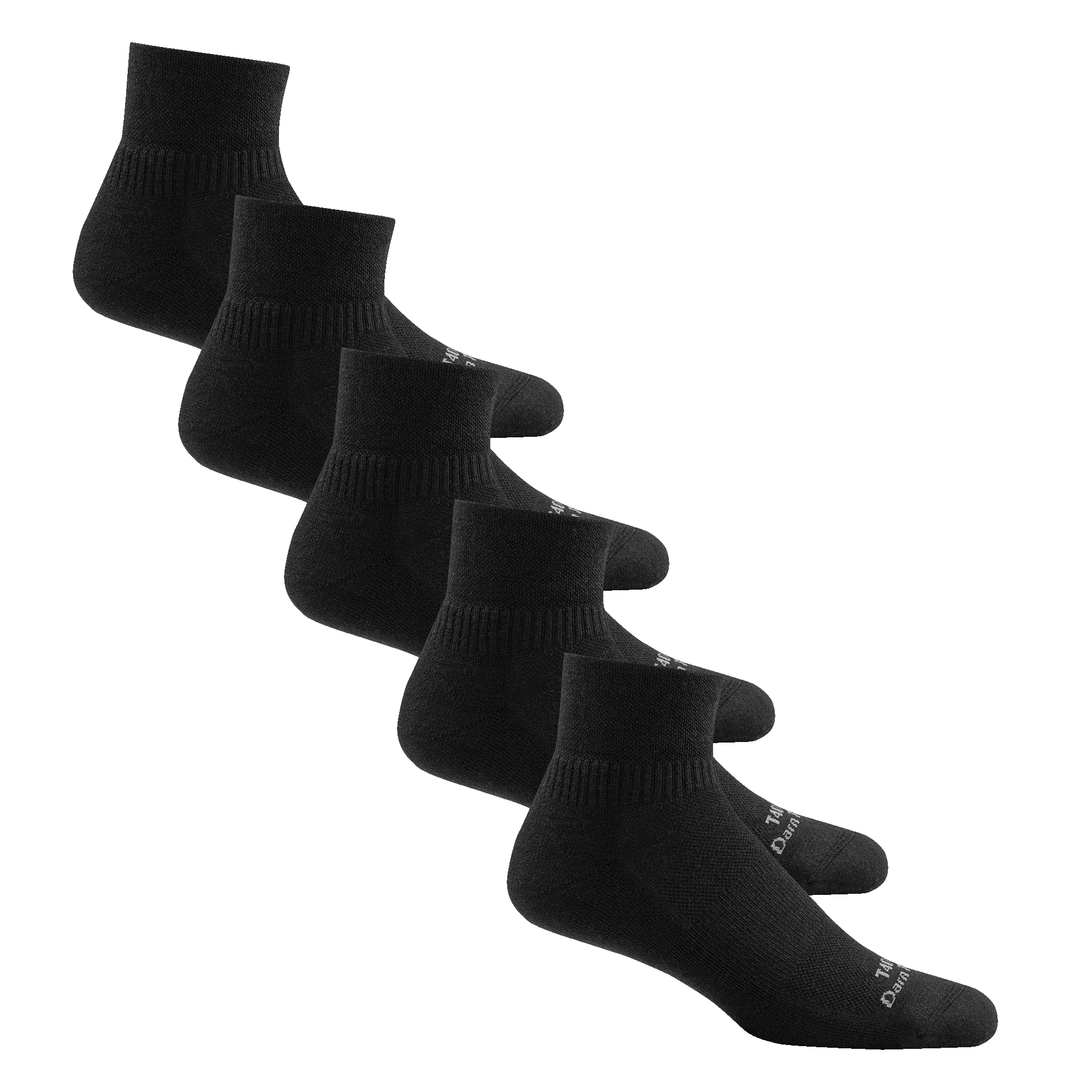 Darn Tough Socks T4088 Quarter Midweight Tactical 5-Pack