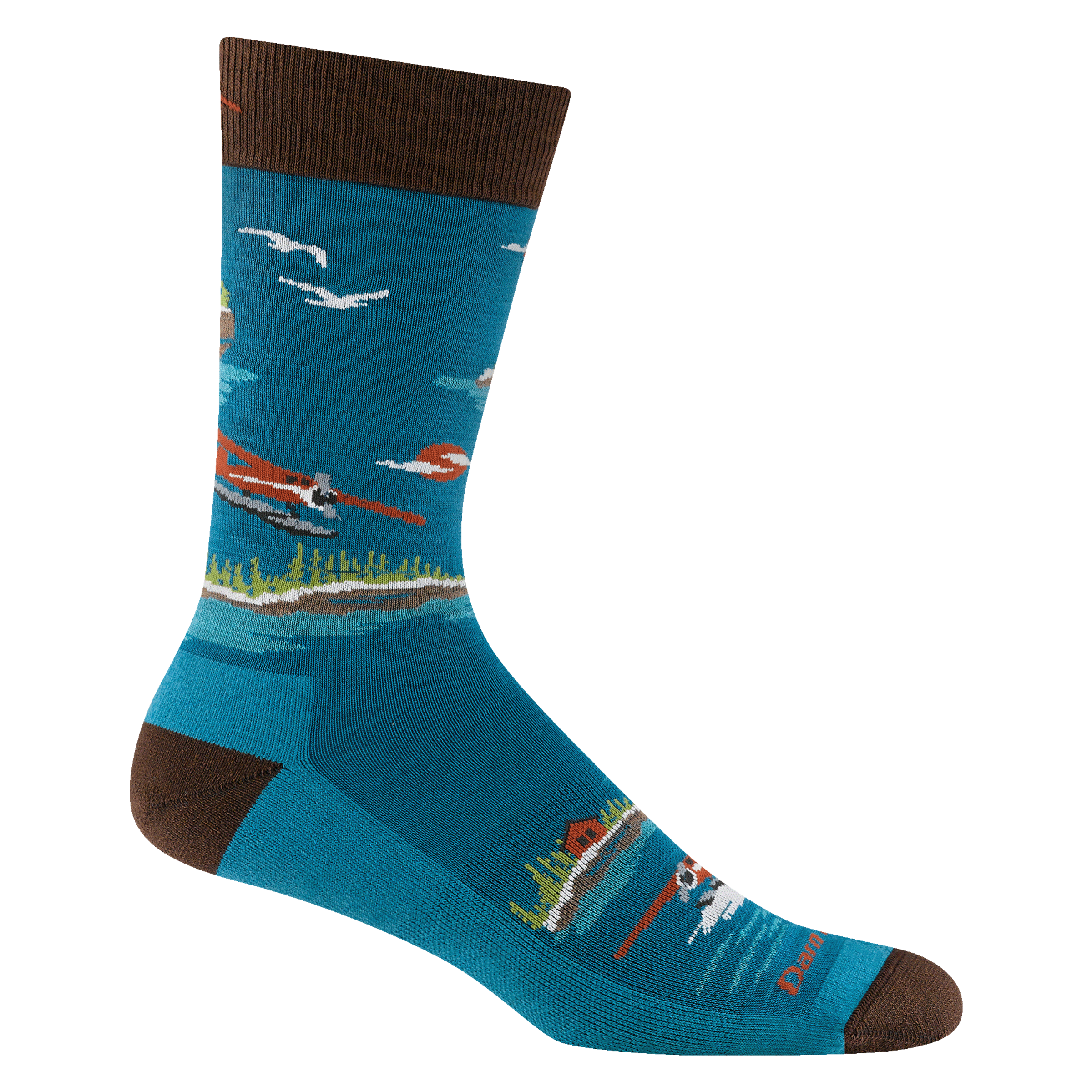Darn Tough Socks Men's Float Boat Crew Lightweight Lifestyle Socks - Image 2