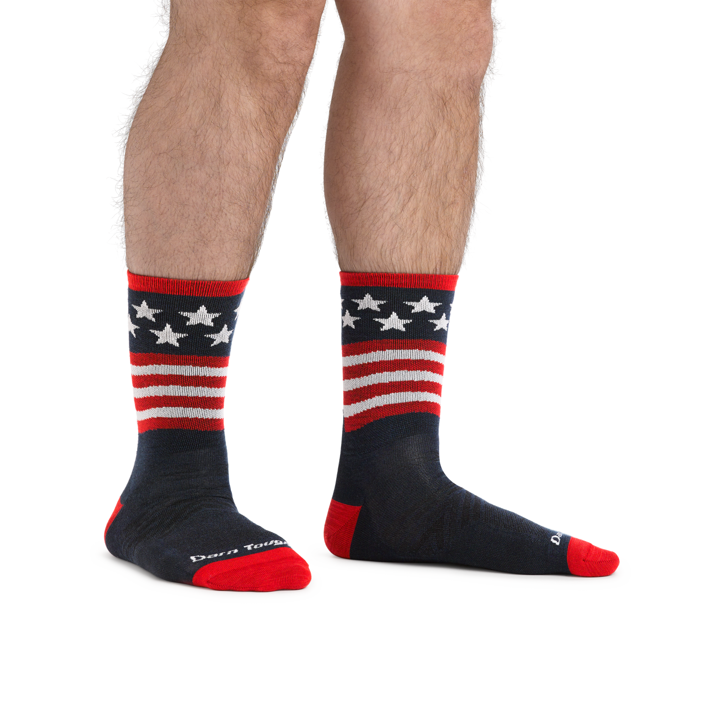 Darn Tough Socks Men's Patriot Micro Crew Ultra-Lightweight Running Socks - Image 2