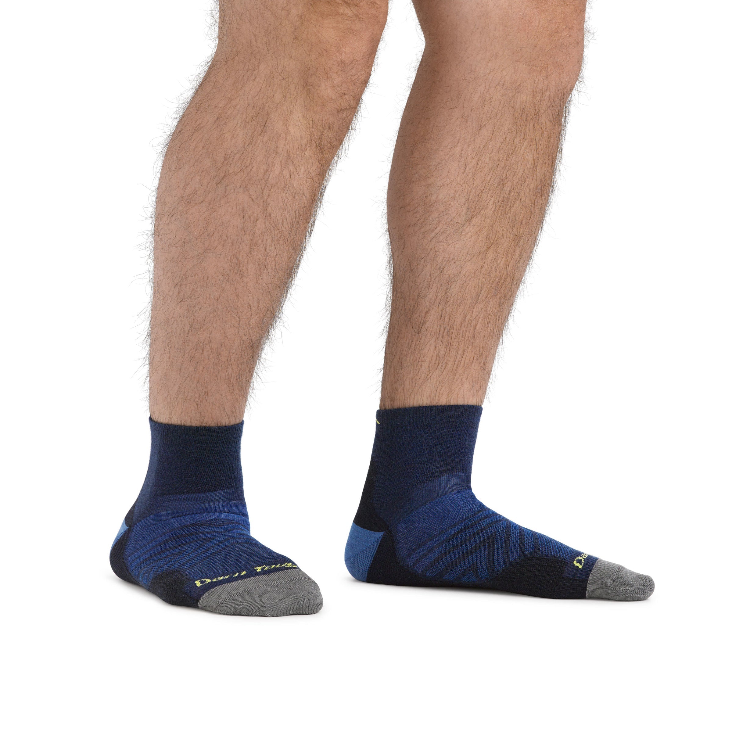Darn Tough Socks Men's Run Quarter Ultra-Lightweight Running Socks - Image 4